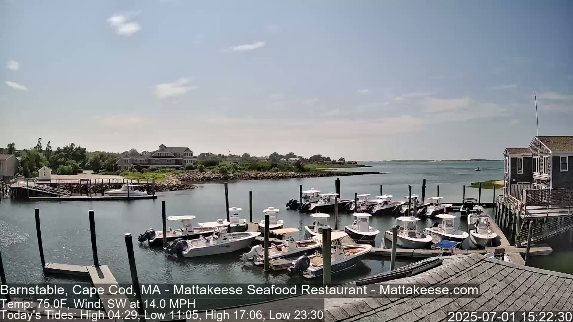 Cape Cod Live Cam - Barnstable, Massachusetts, USA