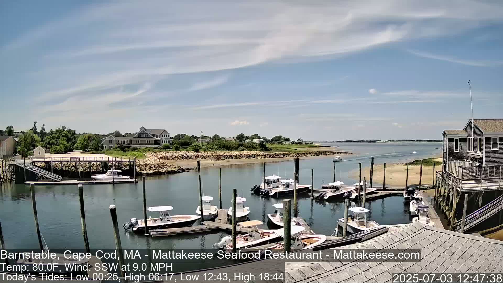 Cape Cod Live Cam - Barnstable, Massachusetts, USA