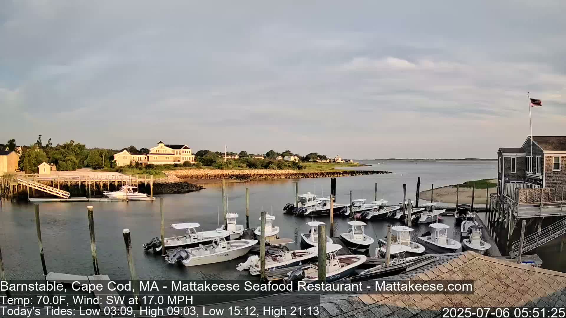 Cape Cod Live Cam - Barnstable, Massachusetts, USA