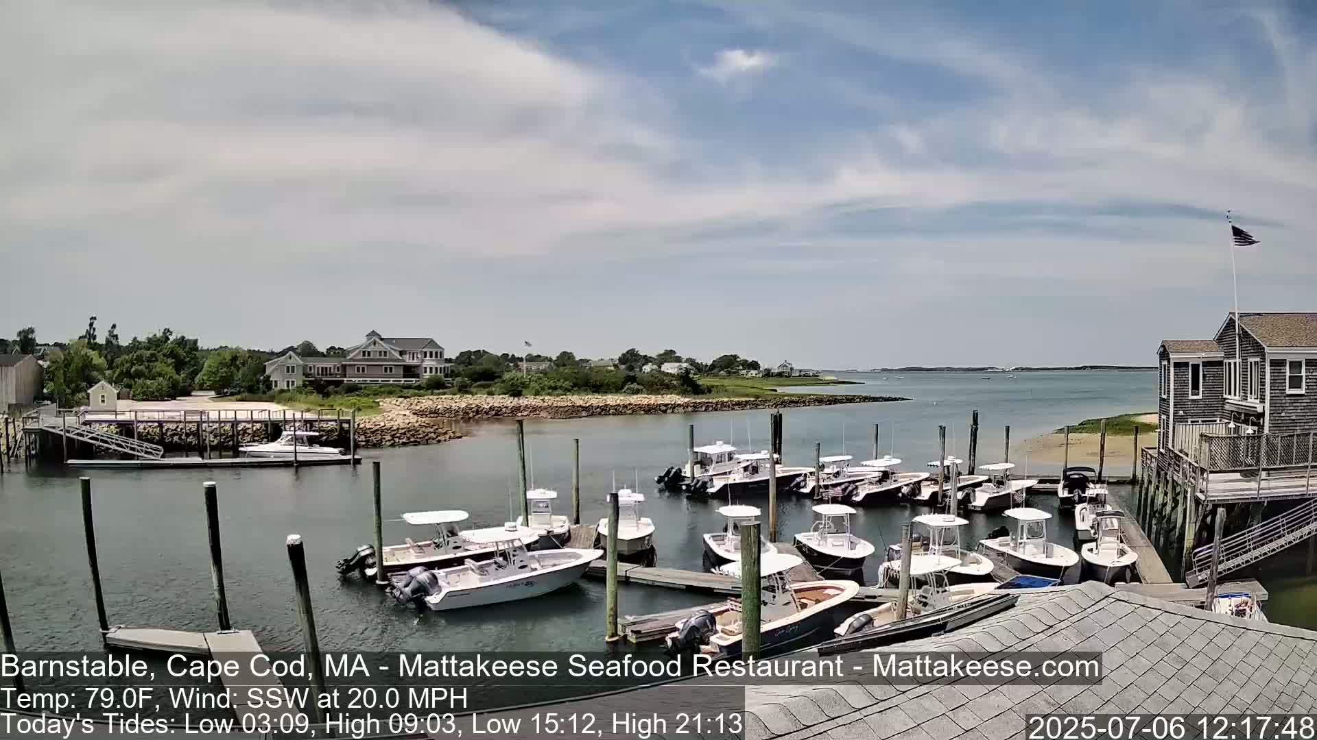 Cape Cod Live Cam - Barnstable, Massachusetts, USA
