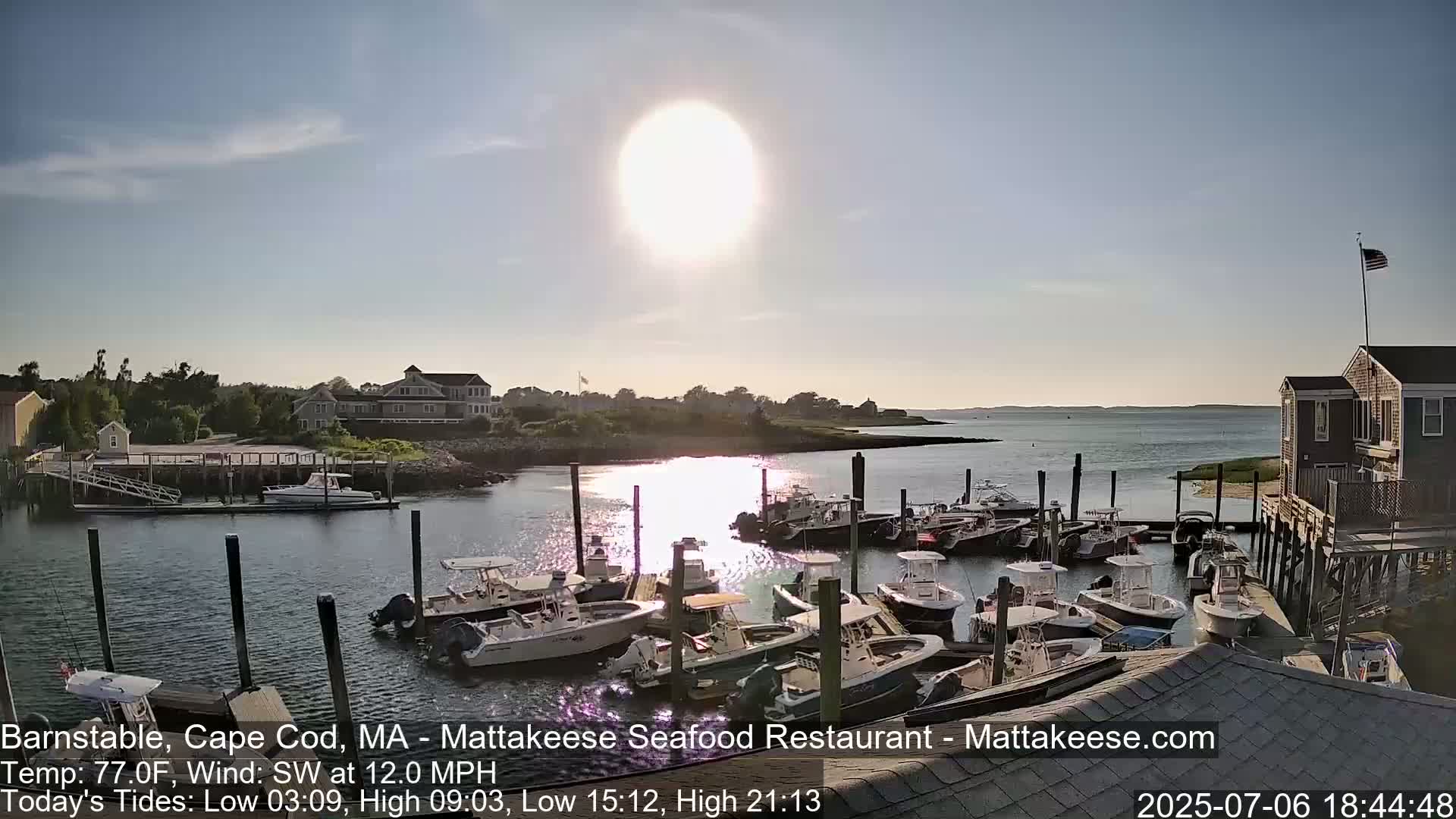 Cape Cod Live Cam - Barnstable, Massachusetts, USA