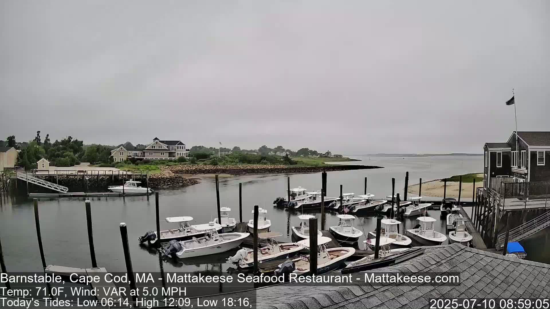 Cape Cod Live Cam - Barnstable, Massachusetts, USA