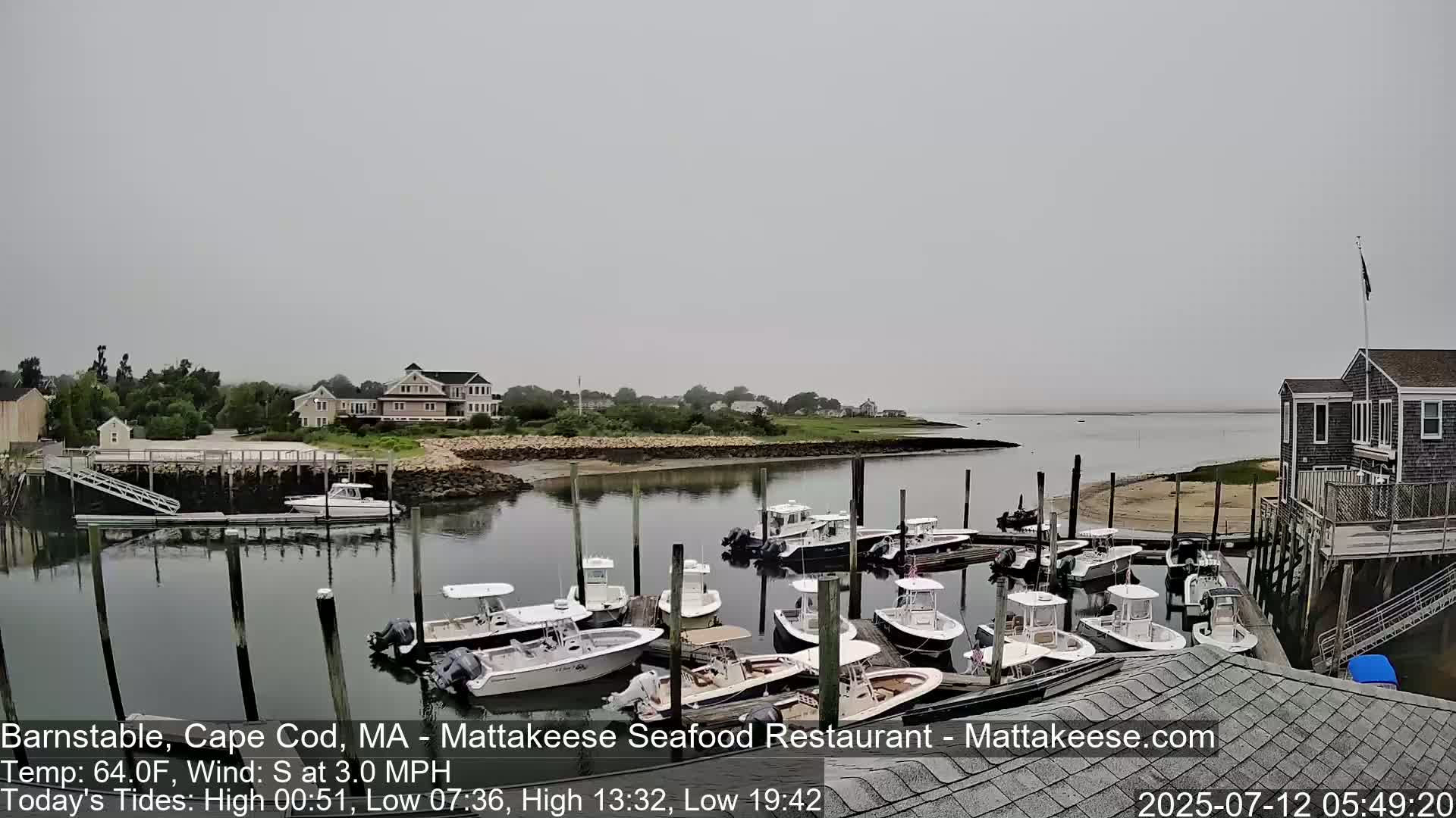 Cape Cod Live Cam - Barnstable, Massachusetts, USA
