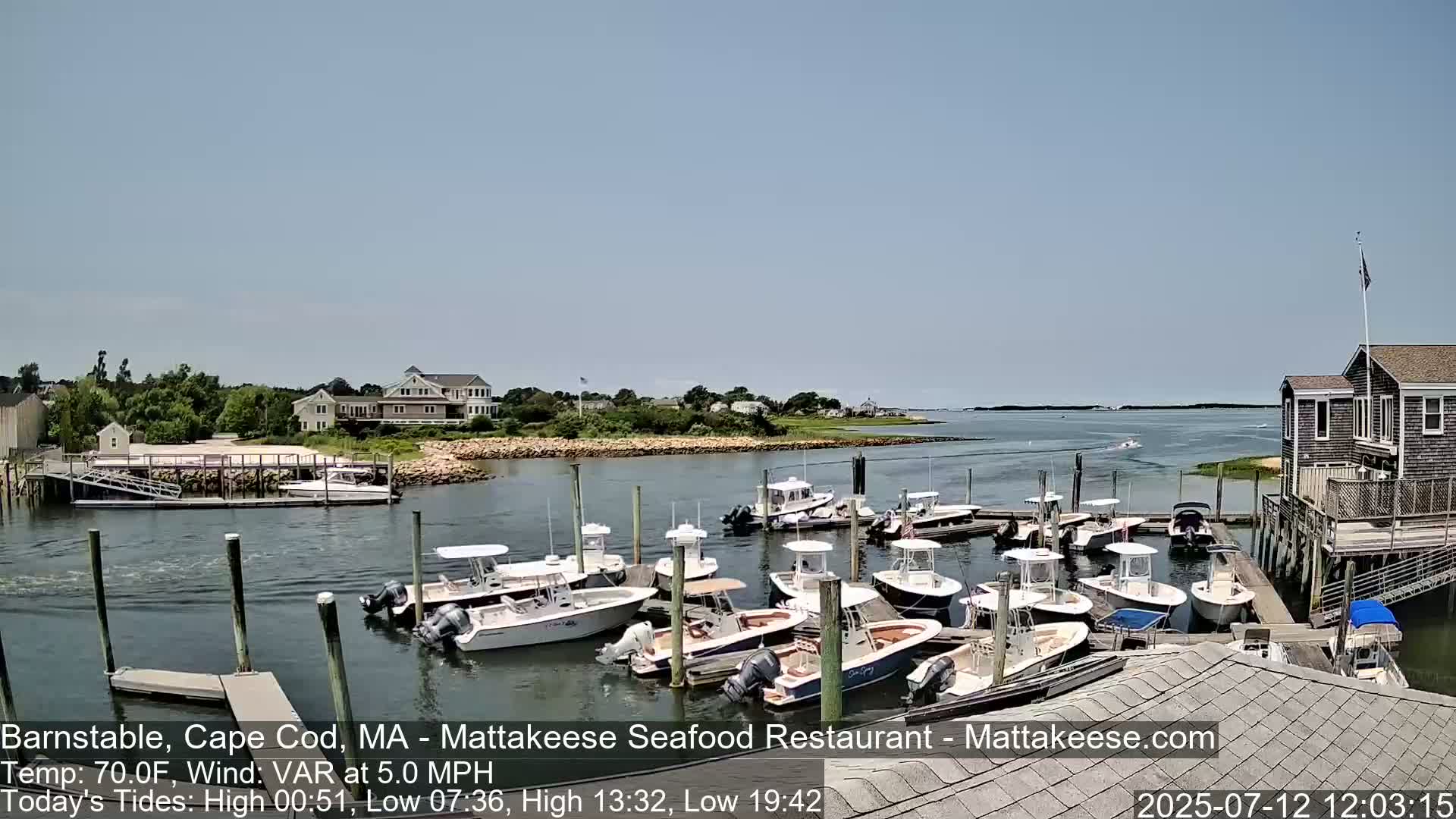 Cape Cod Live Cam - Barnstable, Massachusetts, USA