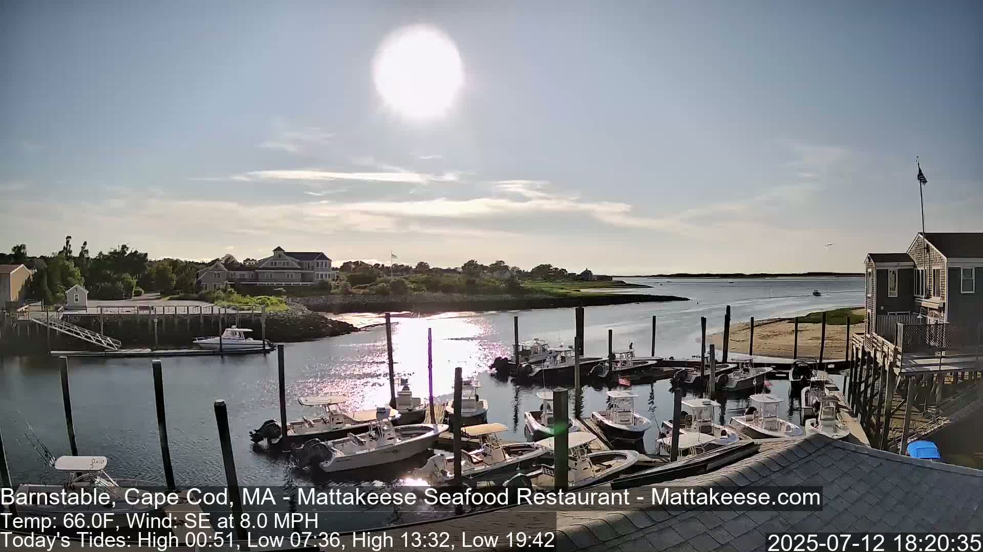 Cape Cod Live Cam - Barnstable, Massachusetts, USA