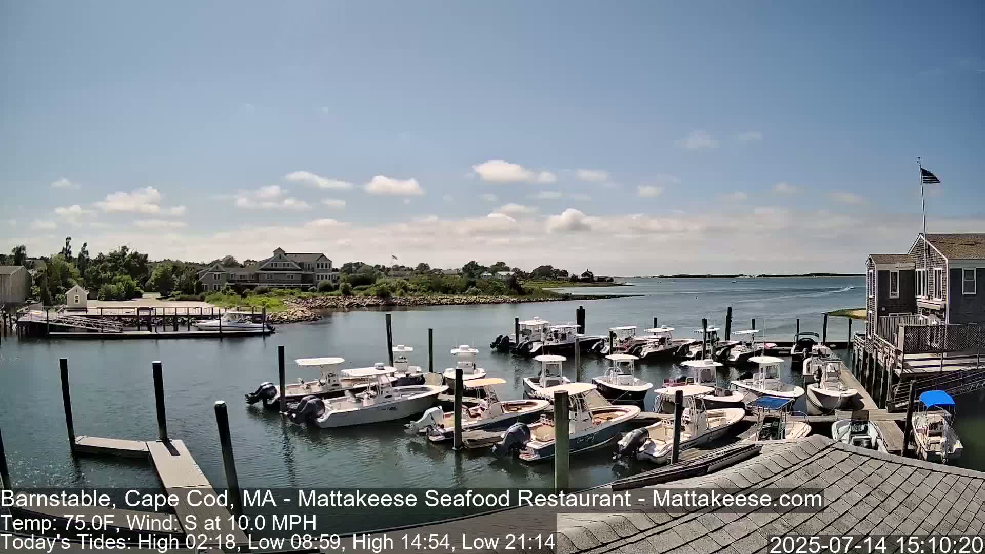 Cape Cod Live Cam - Barnstable, Massachusetts, USA