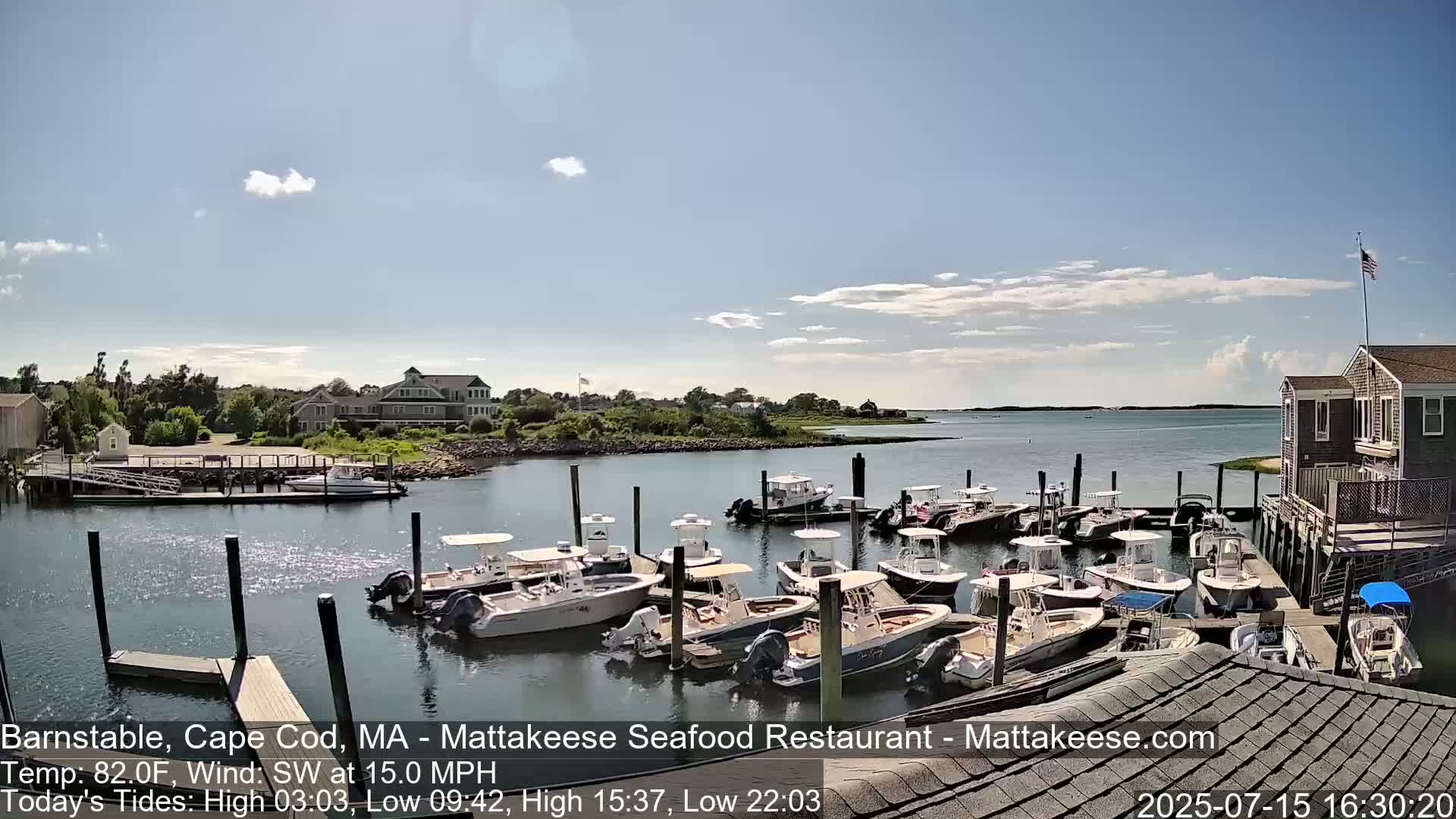 Cape Cod Live Cam - Barnstable, Massachusetts, USA