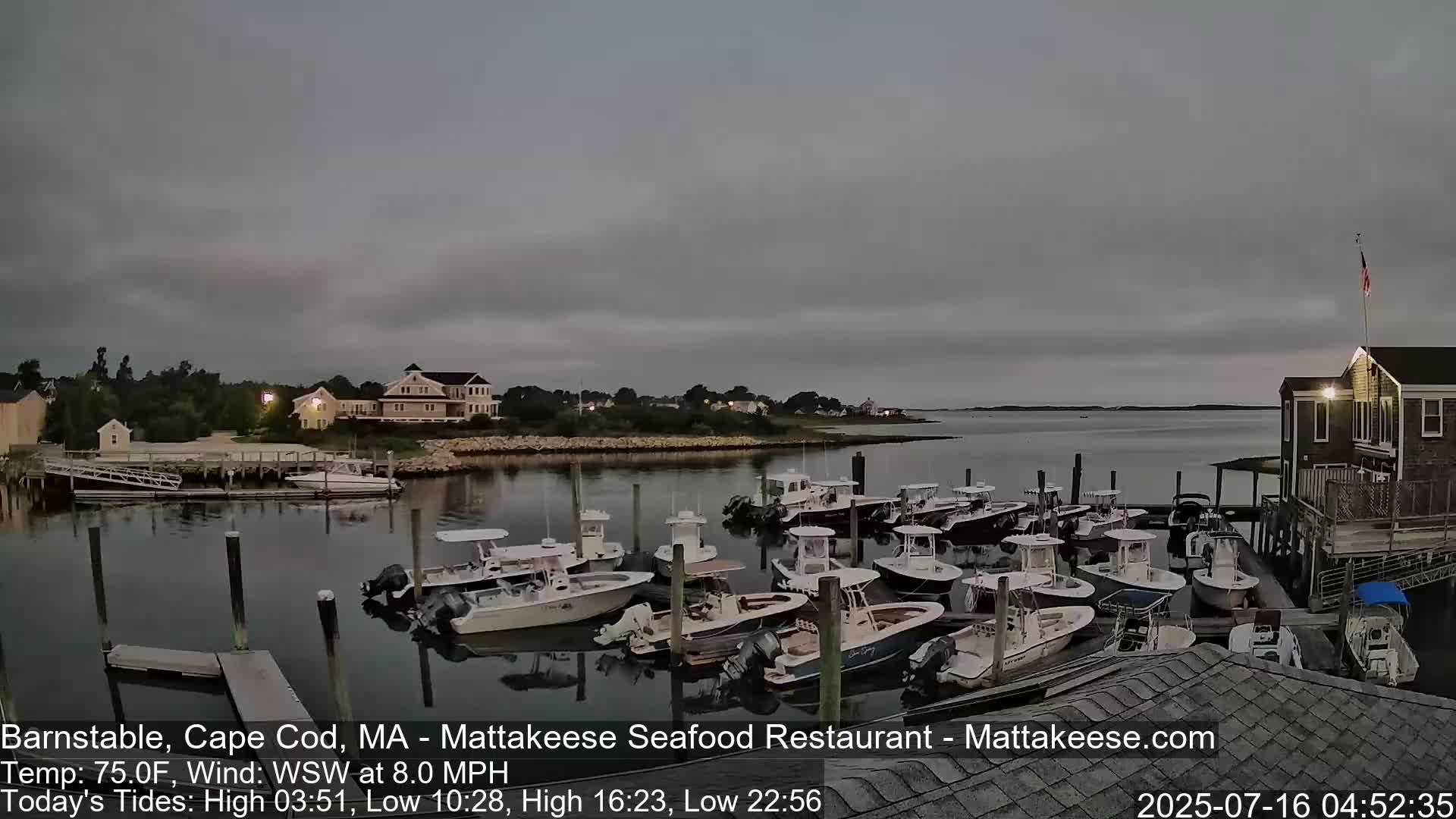 Cape Cod Live Cam - Barnstable, Massachusetts, USA