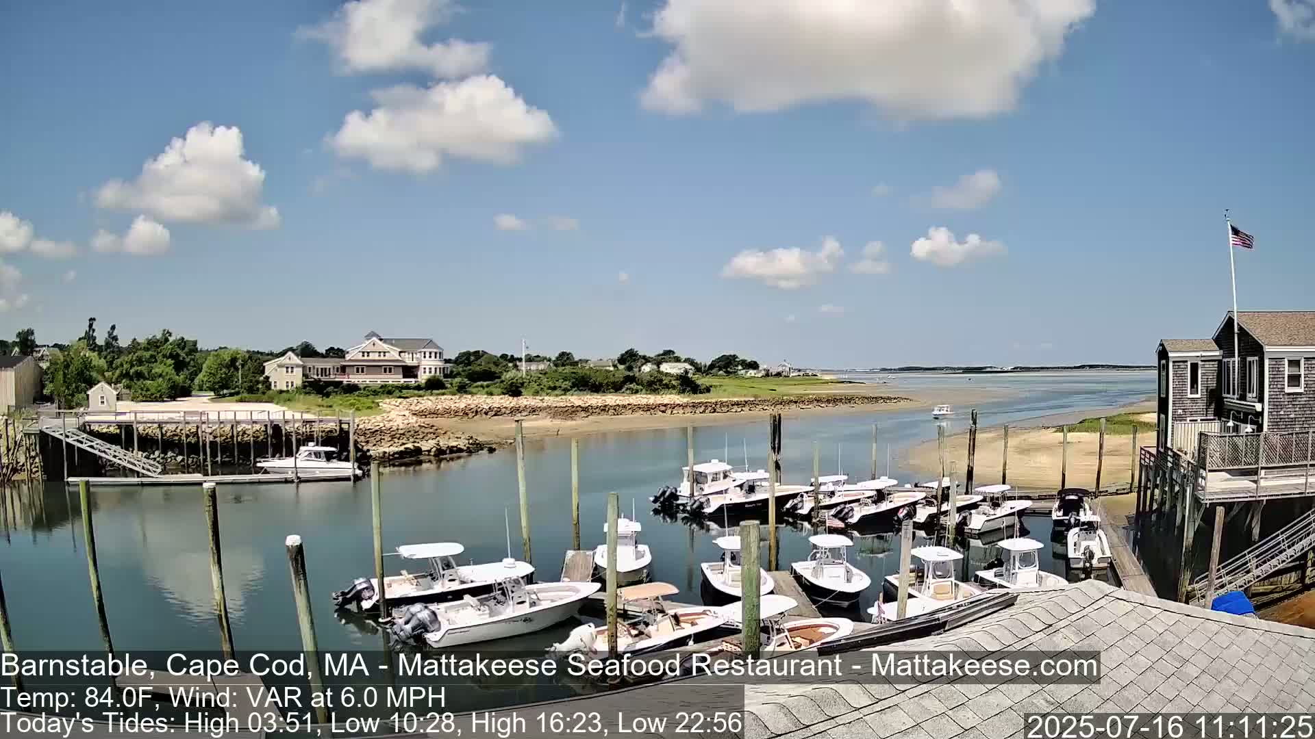 Cape Cod Live Cam - Barnstable, Massachusetts, USA