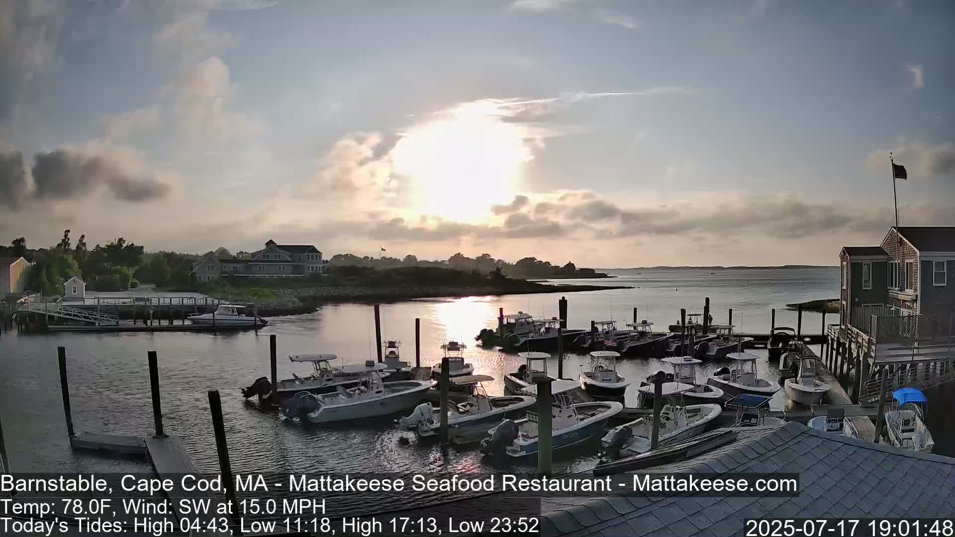 Cape Cod Live Cam - Barnstable, Massachusetts, USA