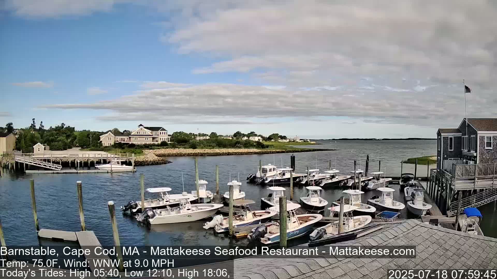 Cape Cod Live Cam - Barnstable, Massachusetts, USA