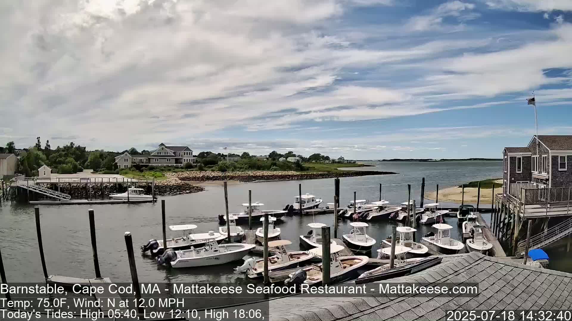 Cape Cod Live Cam - Barnstable, Massachusetts, USA