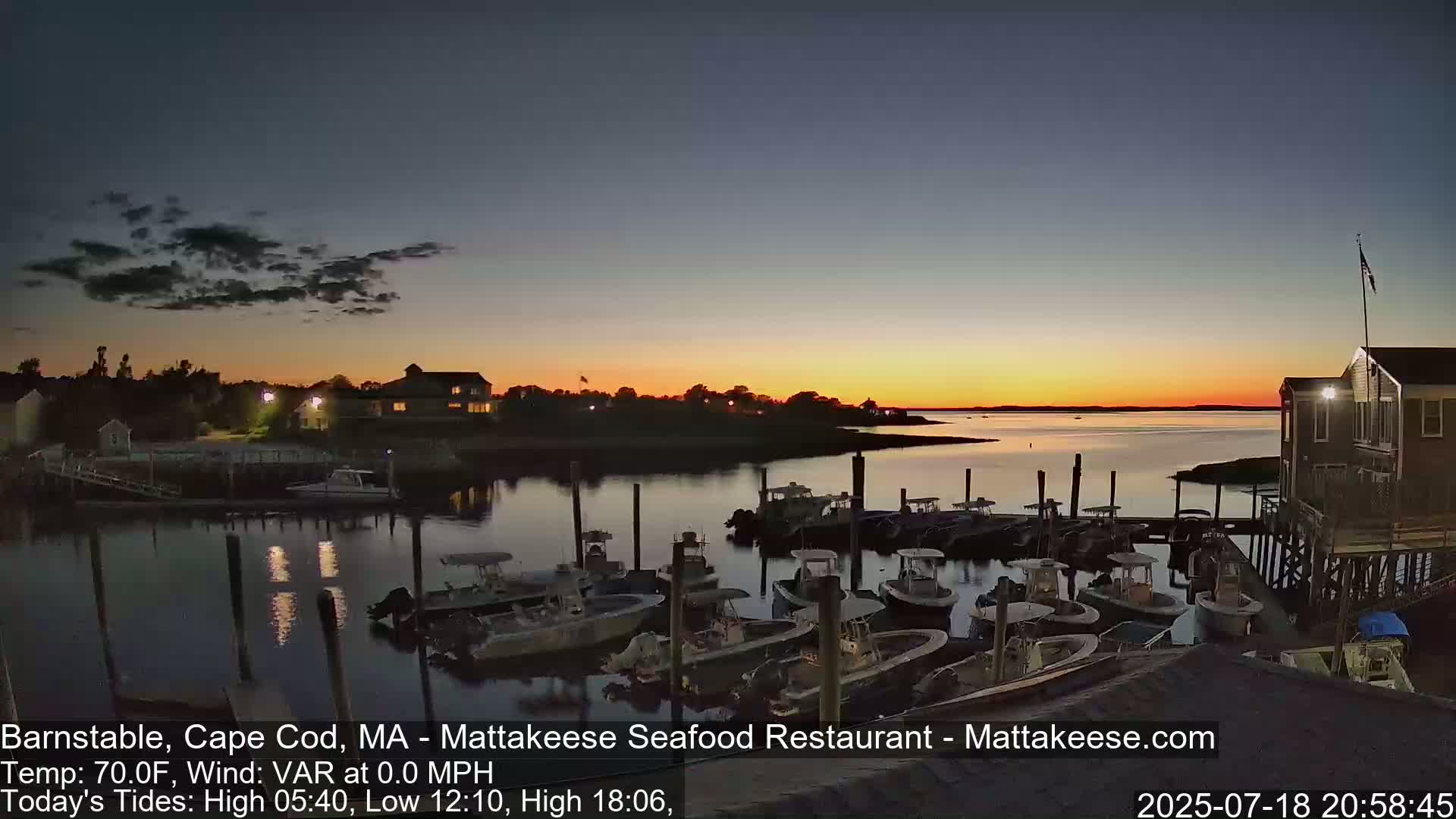 Cape Cod Live Cam - Barnstable, Massachusetts, USA