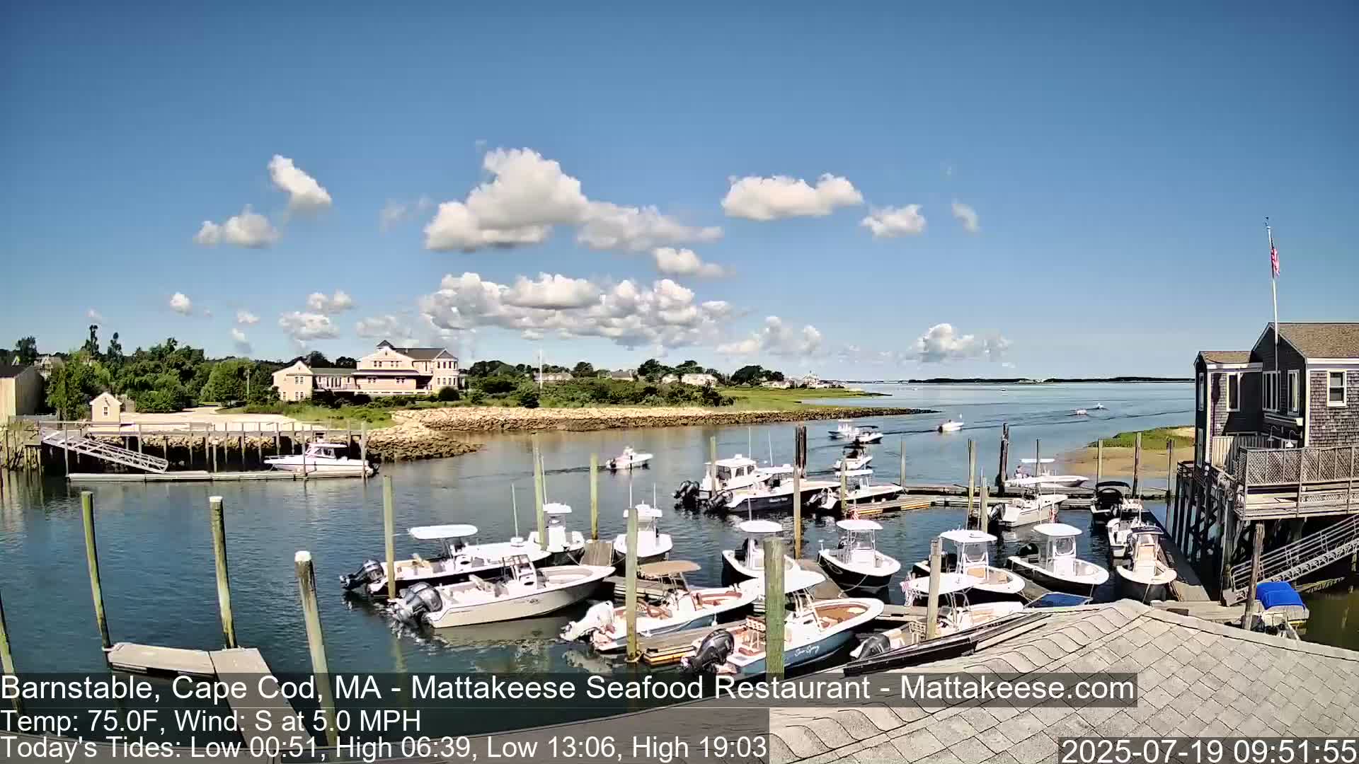 Cape Cod Live Cam - Barnstable, Massachusetts, USA