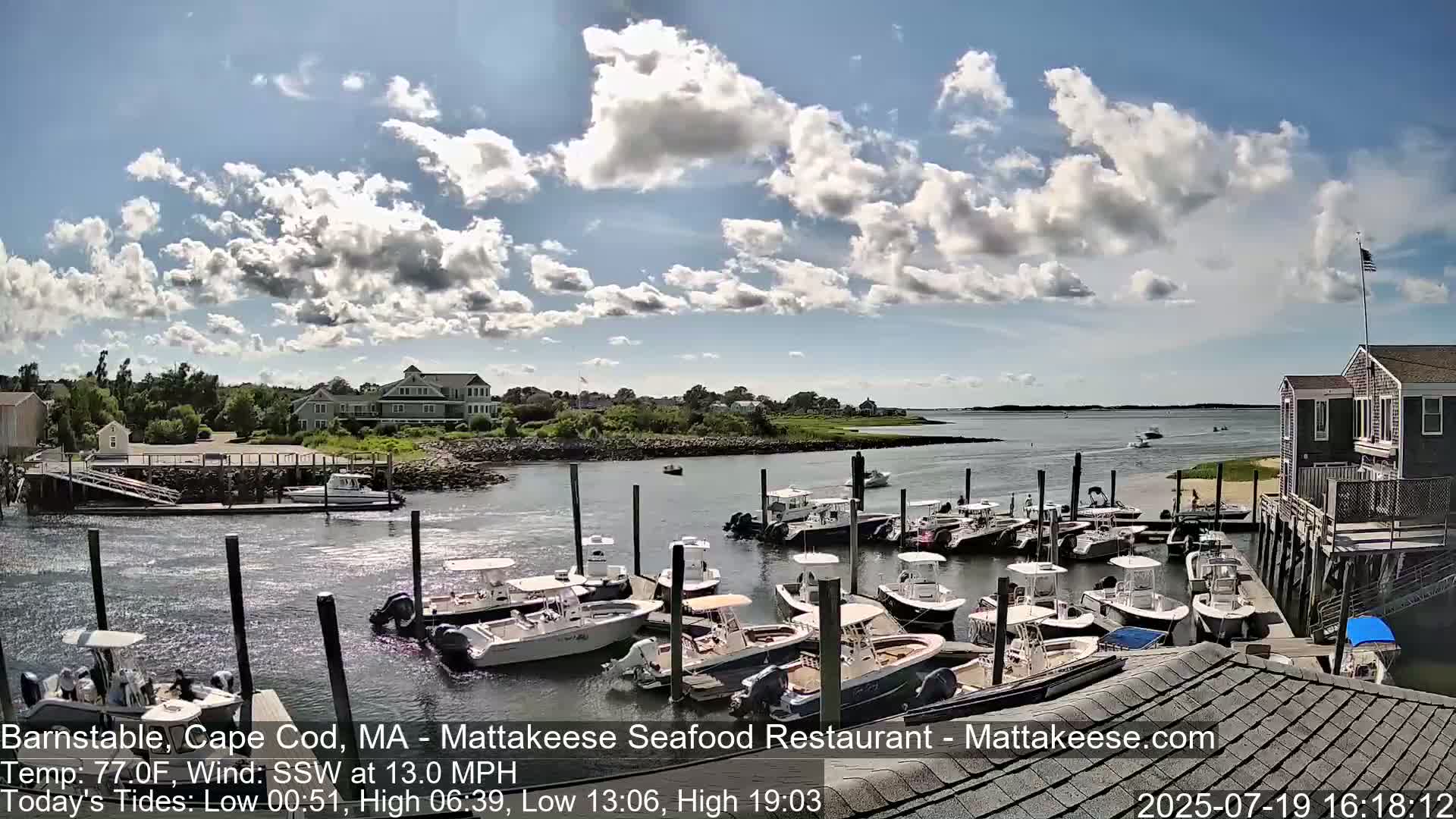 Cape Cod Live Cam - Barnstable, Massachusetts, USA