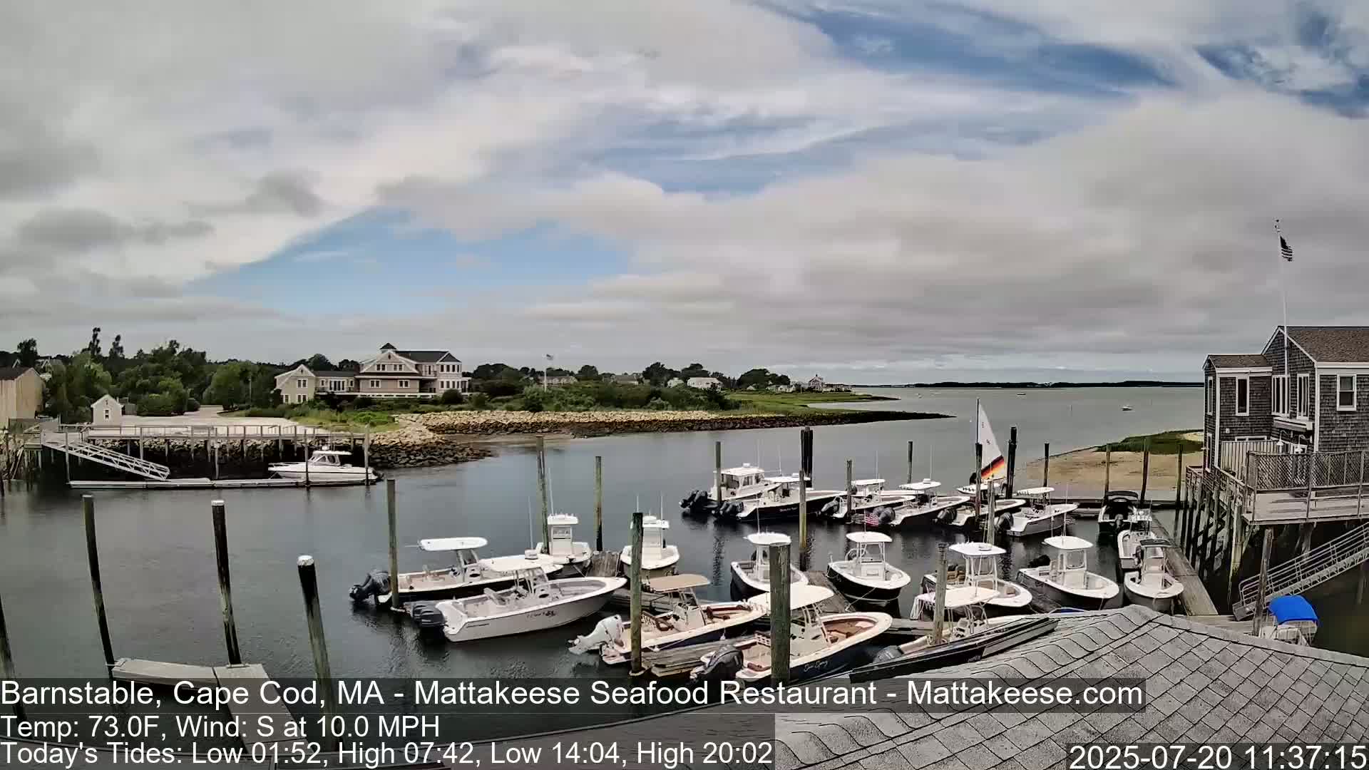 Cape Cod Live Cam - Barnstable, Massachusetts, USA
