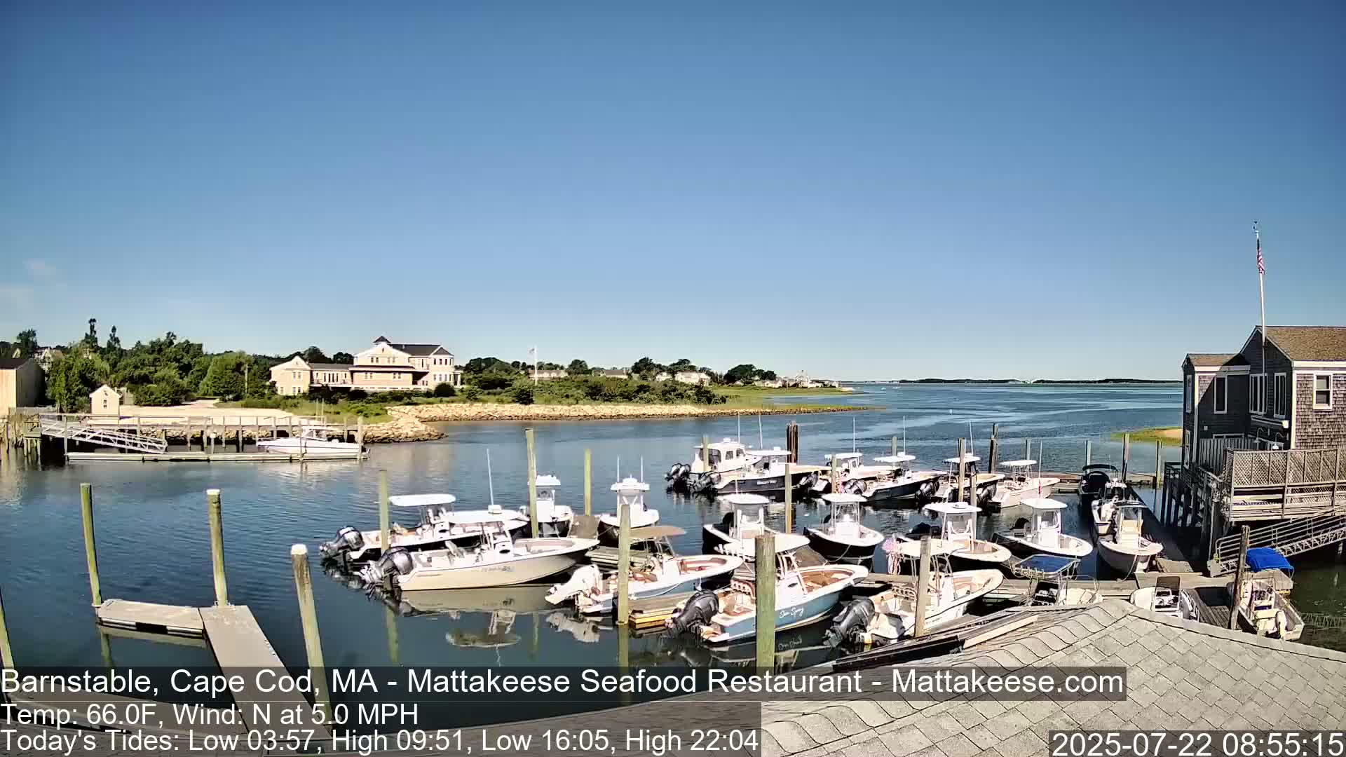 Cape Cod Live Cam - Barnstable, Massachusetts, USA