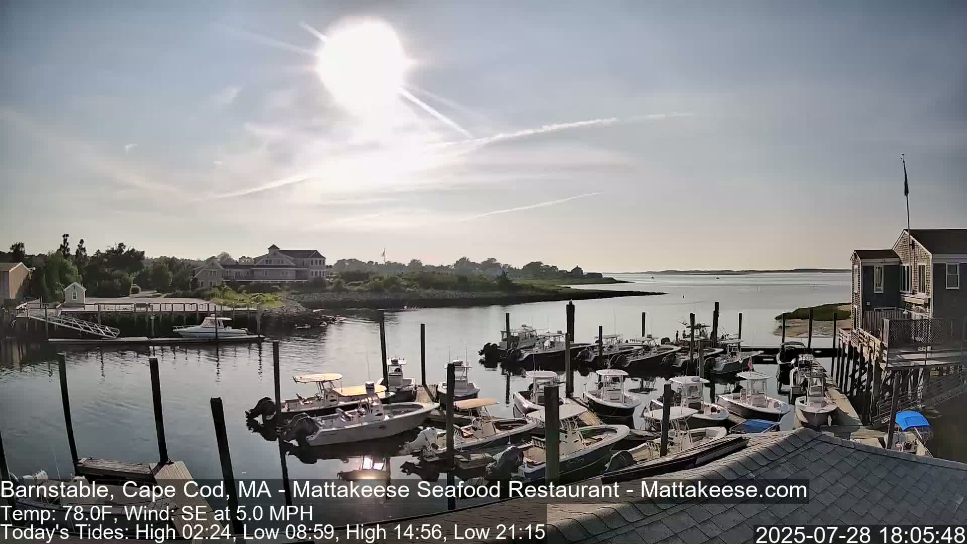 Cape Cod Live Cam - Barnstable, Massachusetts, USA