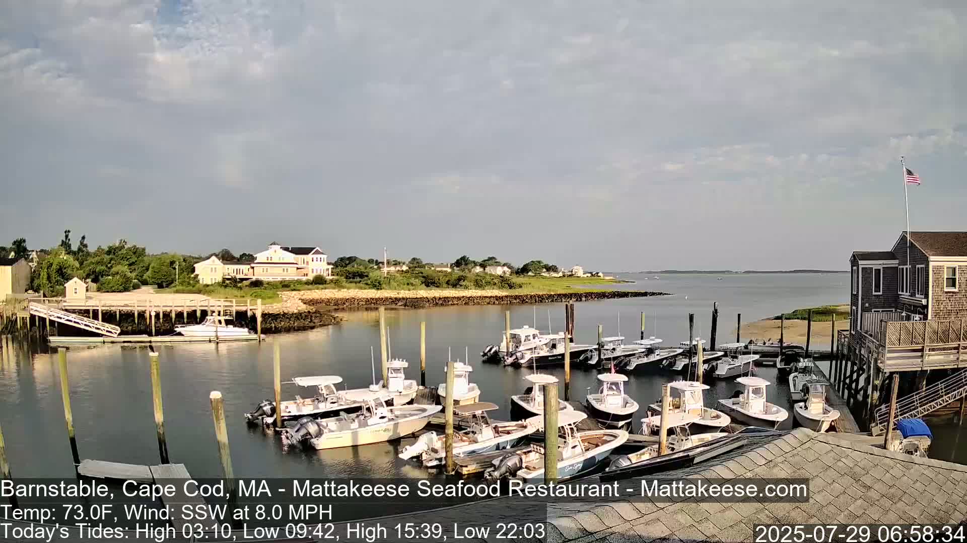 Cape Cod Live Cam - Barnstable, Massachusetts, USA