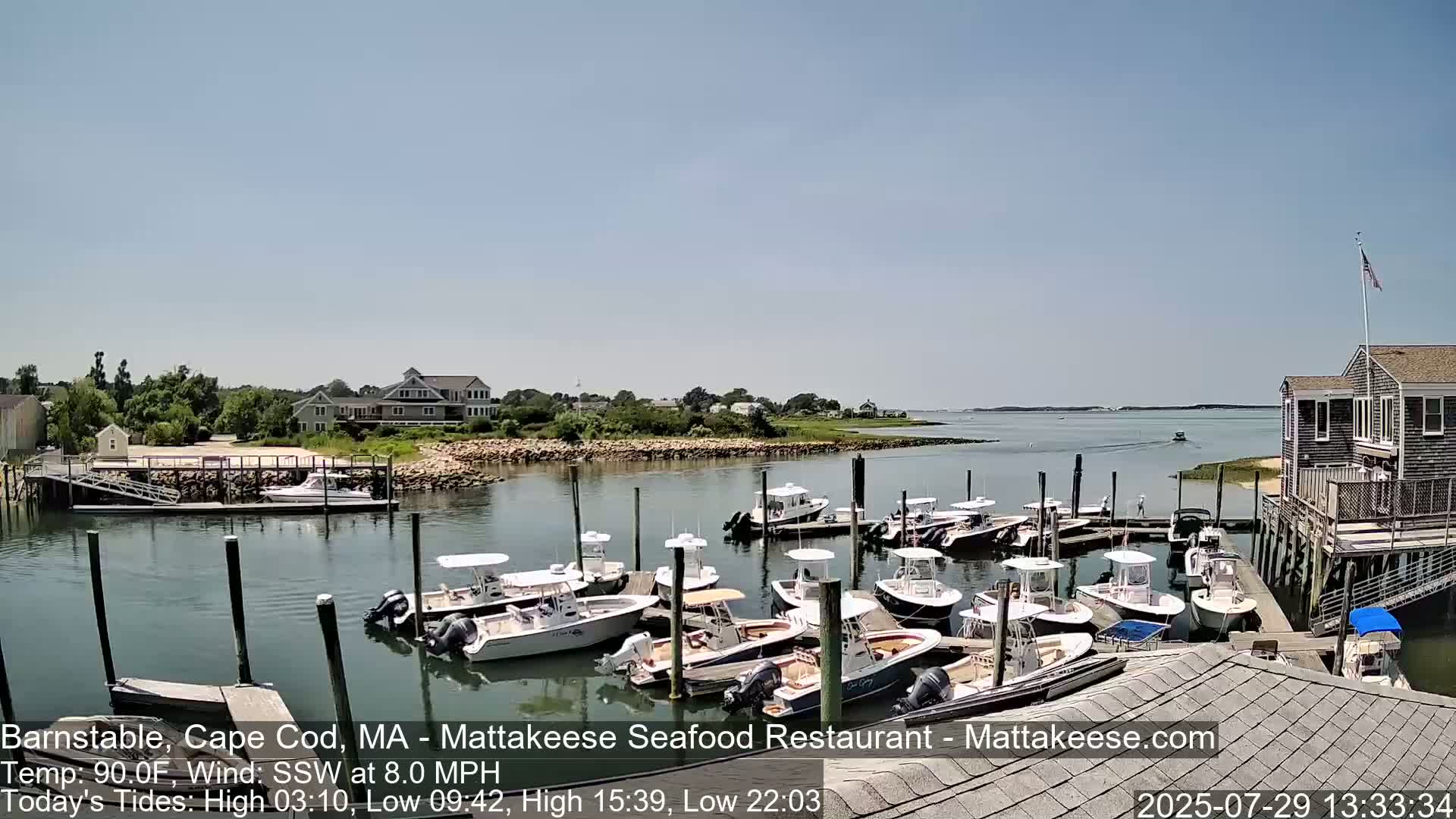 Cape Cod Live Cam - Barnstable, Massachusetts, USA