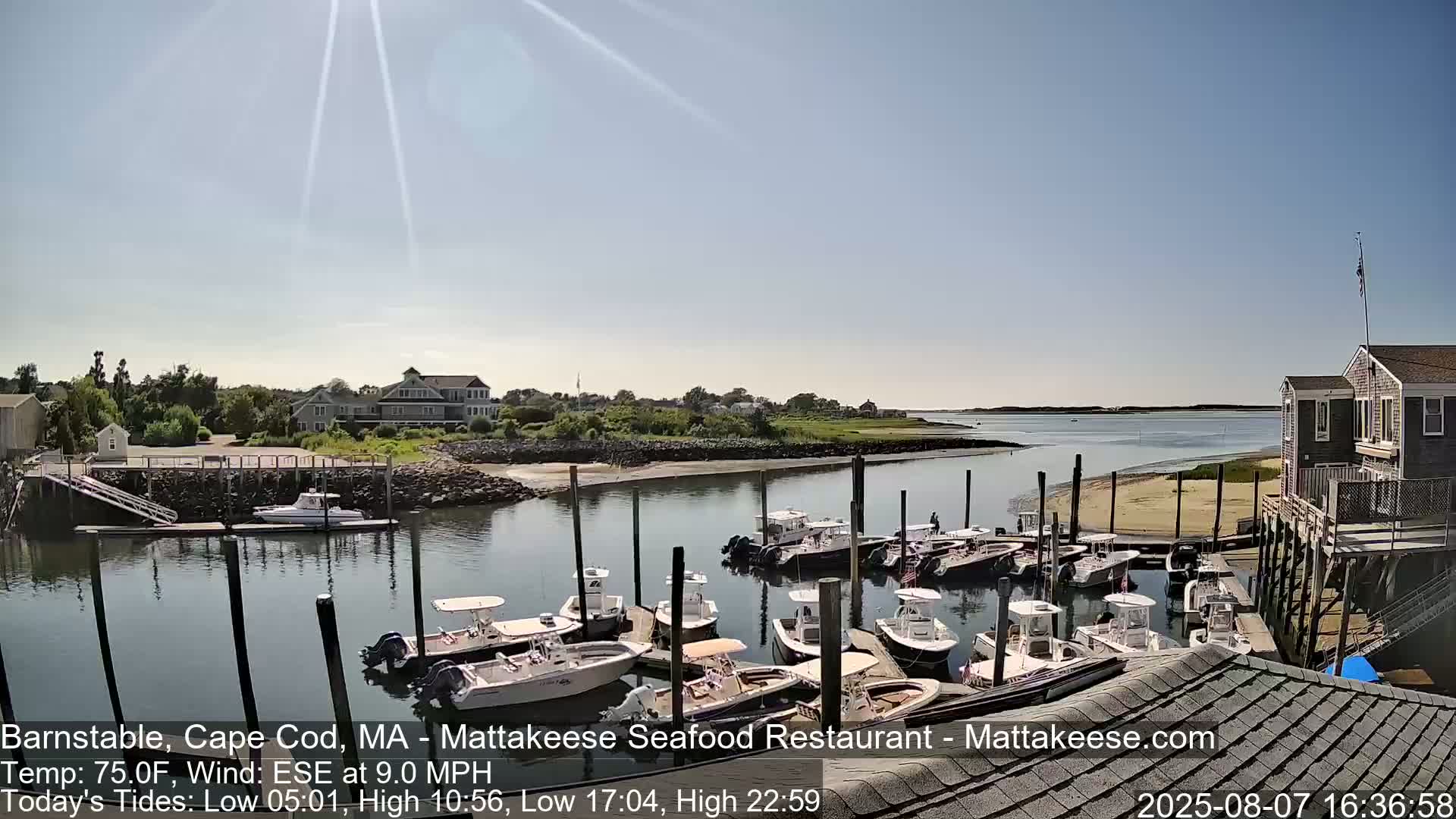 Cape Cod Live Cam - Barnstable, Massachusetts, USA
