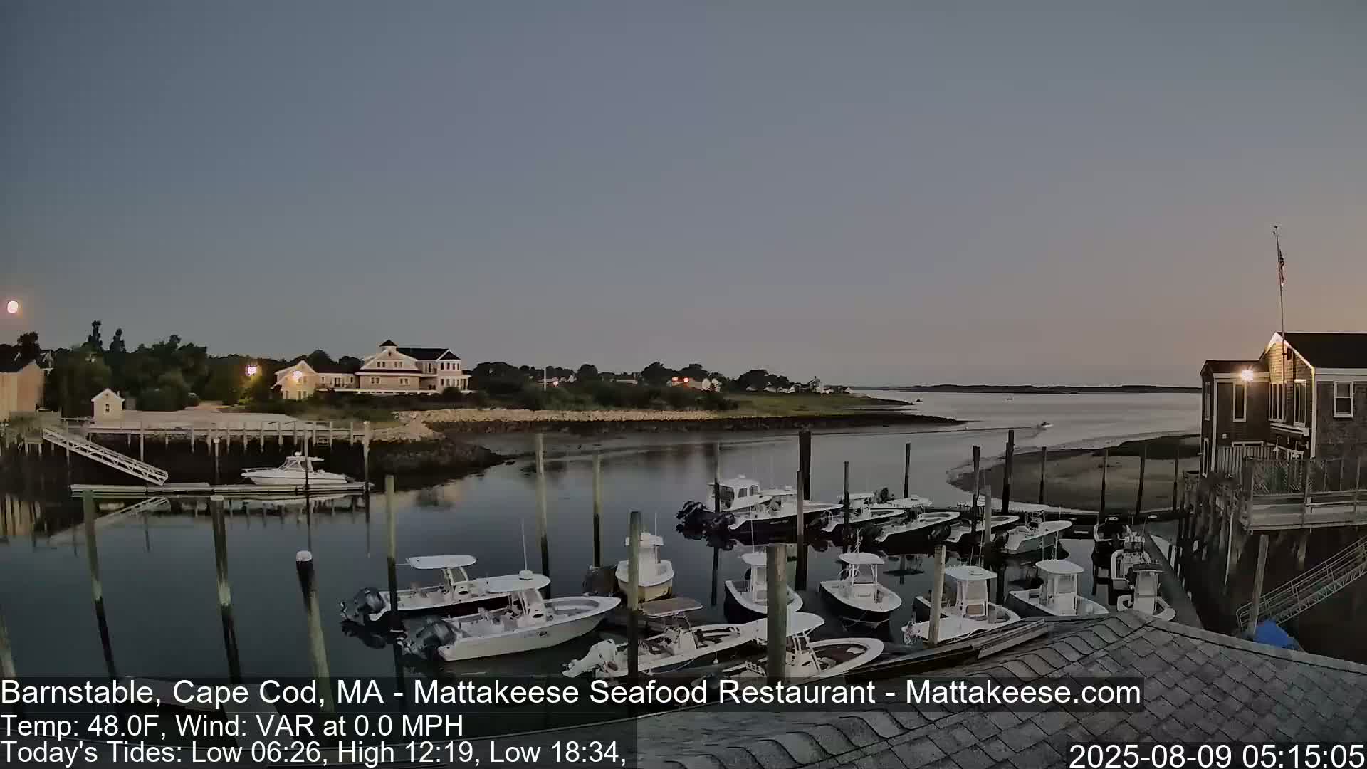 Cape Cod Live Cam - Barnstable, Massachusetts, USA