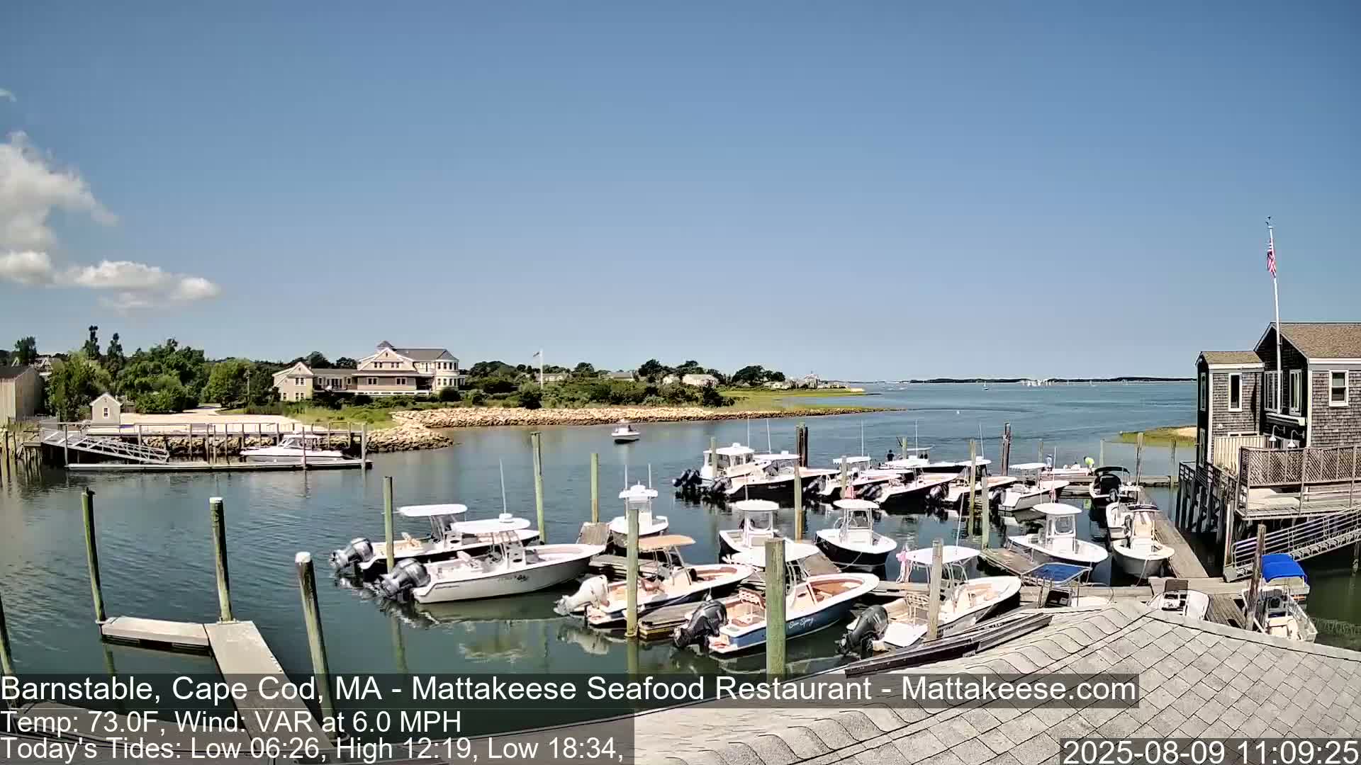 Cape Cod Live Cam - Barnstable, Massachusetts, USA
