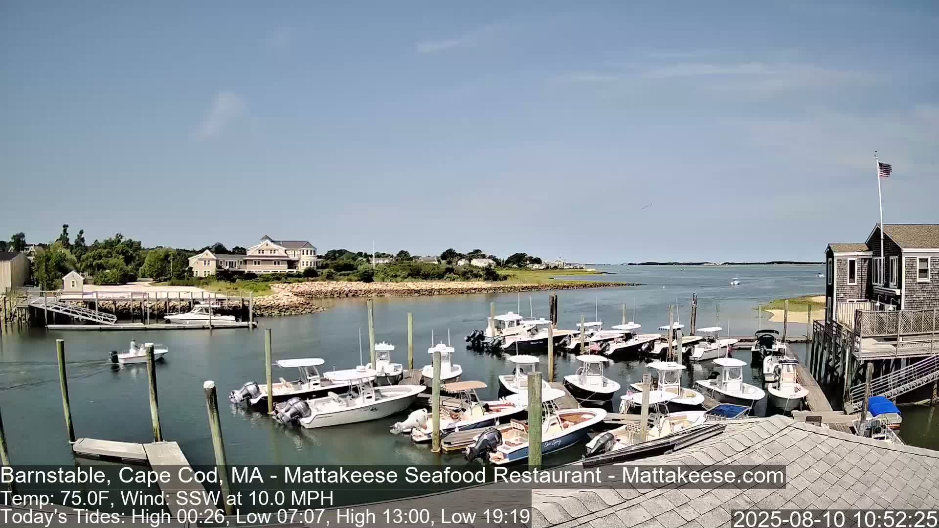 Cape Cod Live Cam - Barnstable, Massachusetts, USA