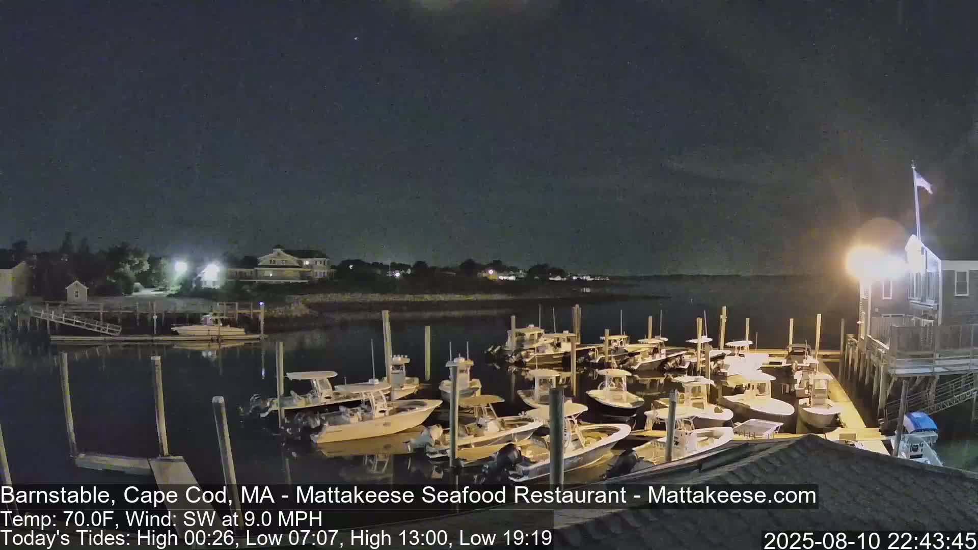 Cape Cod Live Cam - Barnstable, Massachusetts, USA