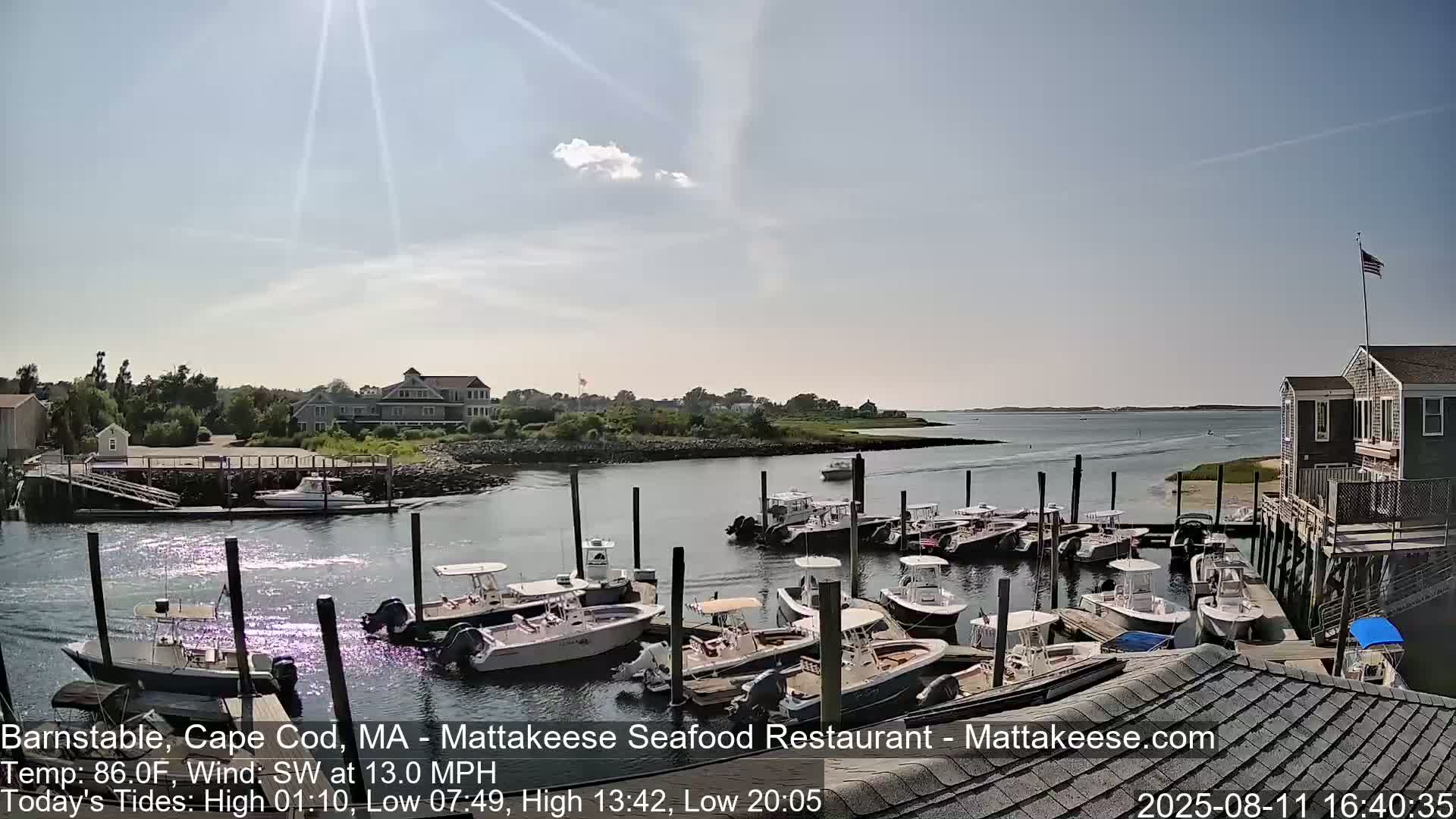 Cape Cod Live Cam - Barnstable, Massachusetts, USA