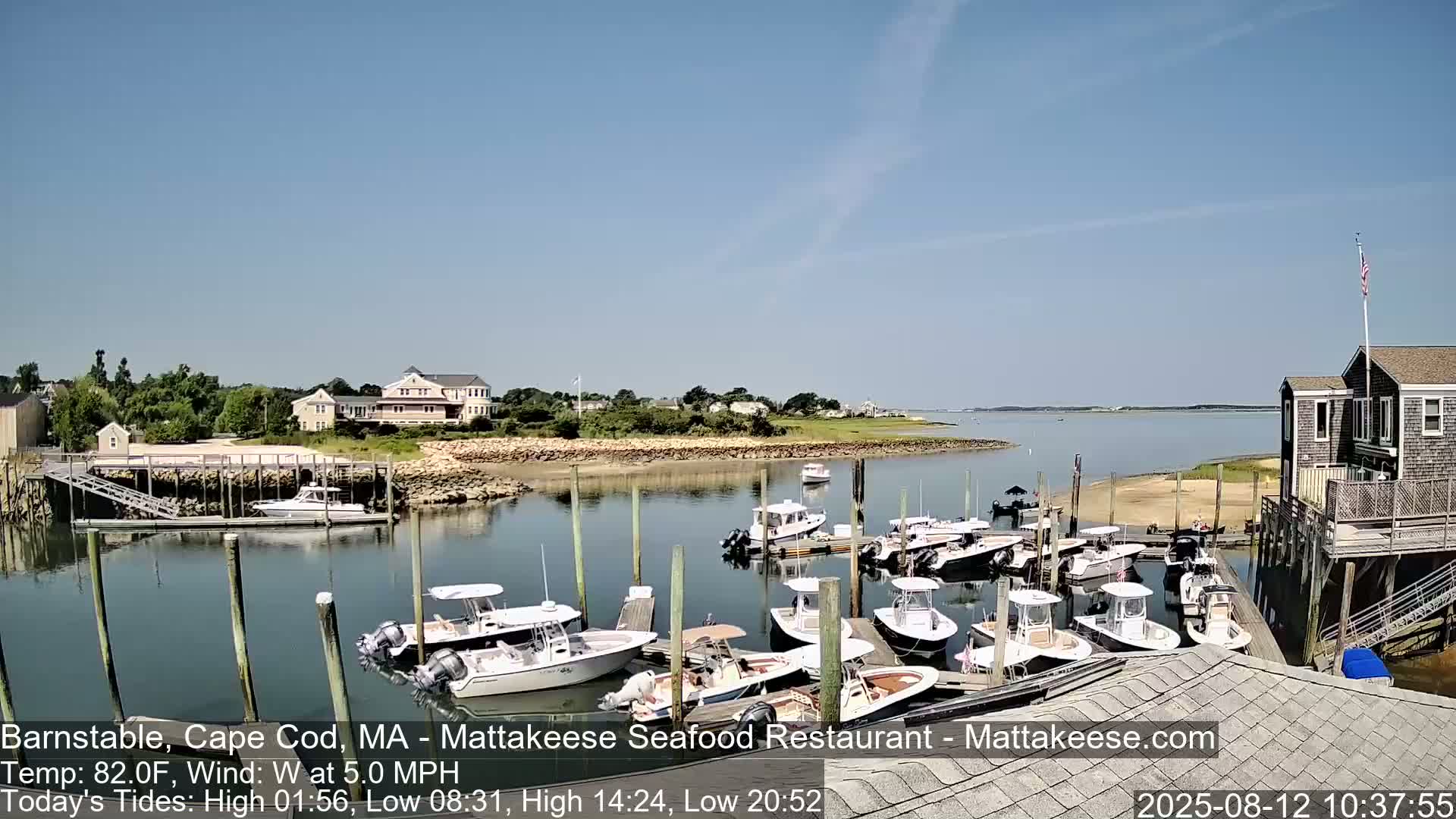 Cape Cod Live Cam - Barnstable, Massachusetts, USA