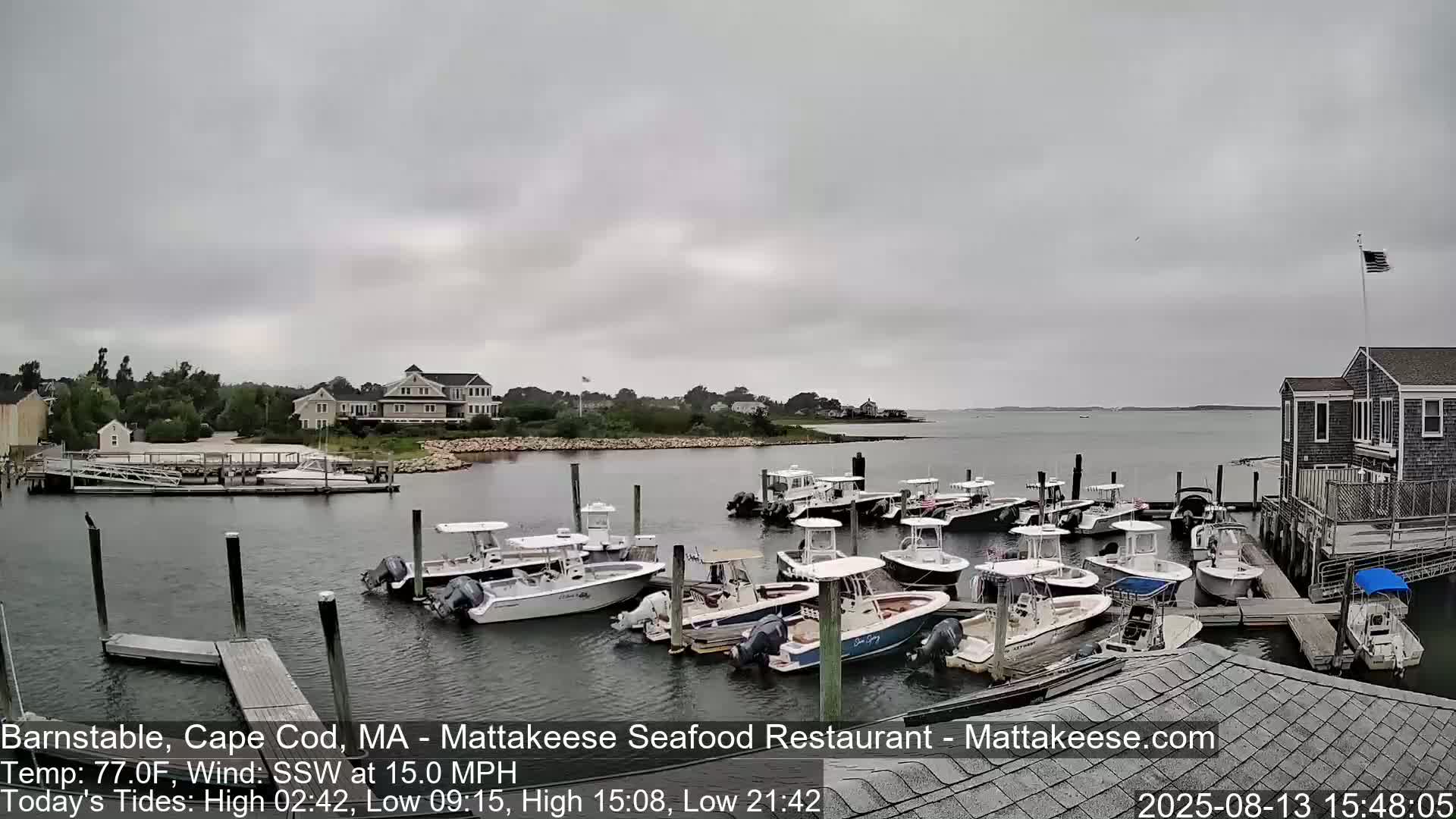 Cape Cod Live Cam - Barnstable, Massachusetts, USA