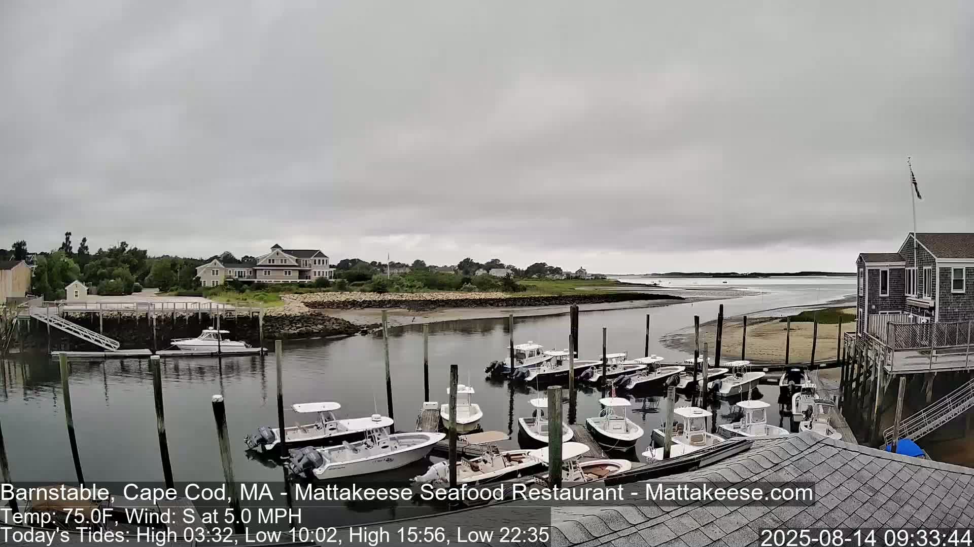 Cape Cod Live Cam - Barnstable, Massachusetts, USA