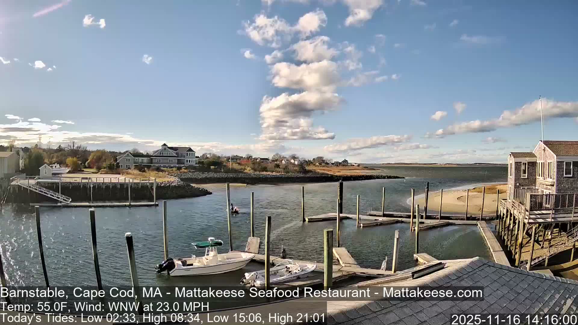 Cape Cod Live Cam - Barnstable, Massachusetts, USA
