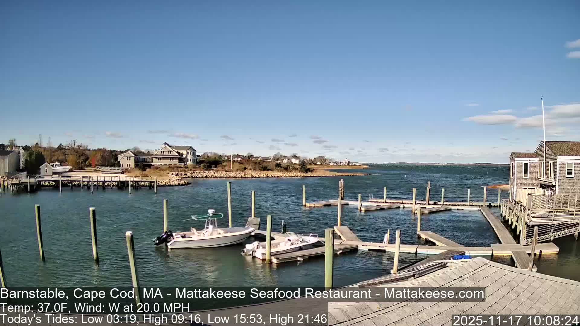 Cape Cod Live Cam - Barnstable, Massachusetts, USA