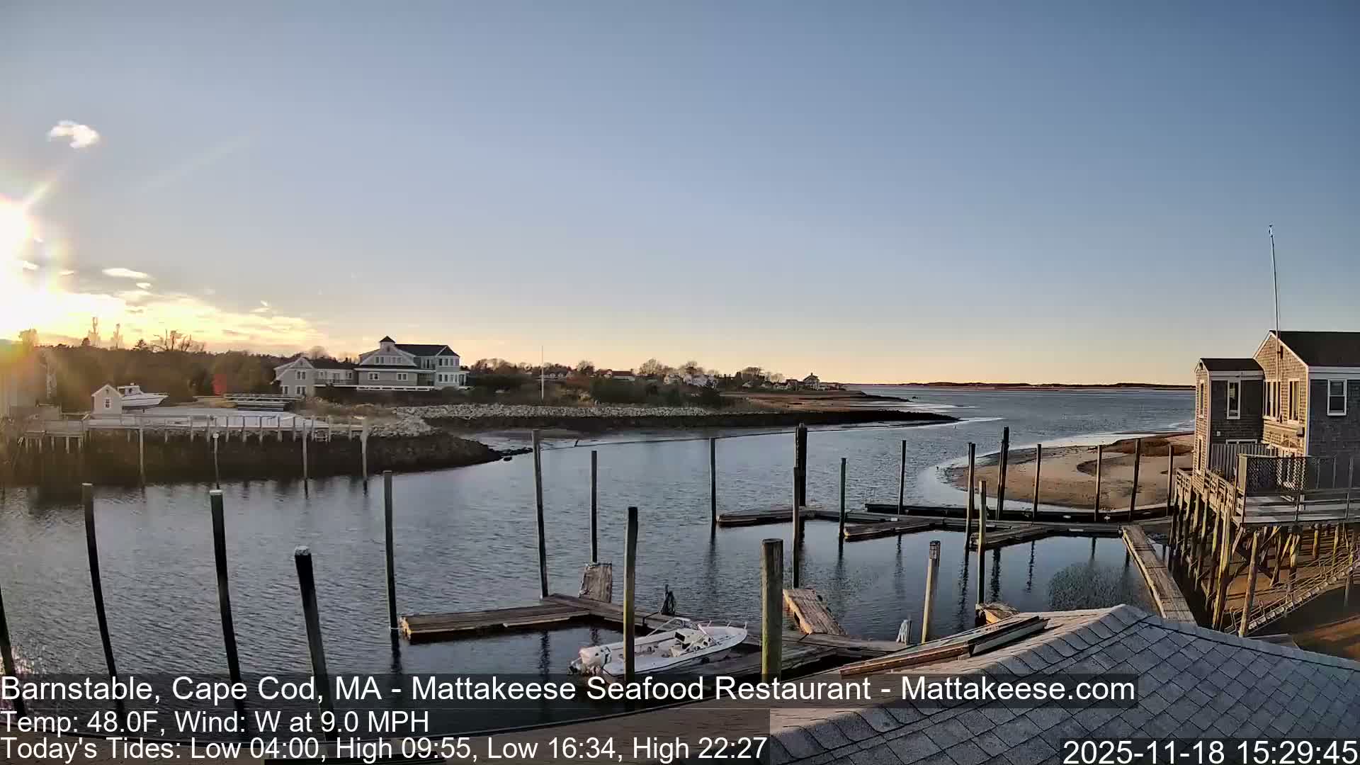 Cape Cod Live Cam - Barnstable, Massachusetts, USA