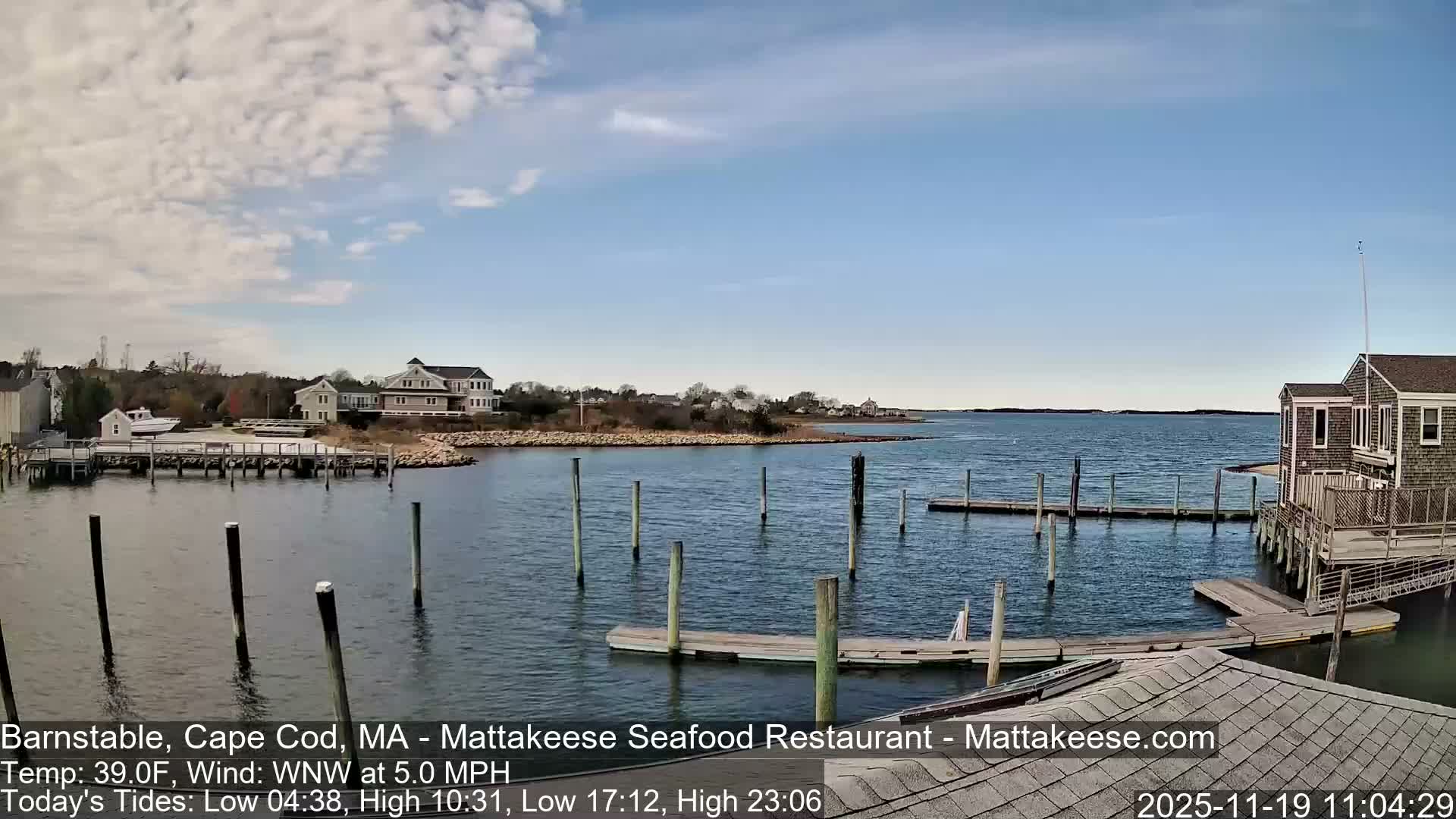 Cape Cod Live Cam - Barnstable, Massachusetts, USA