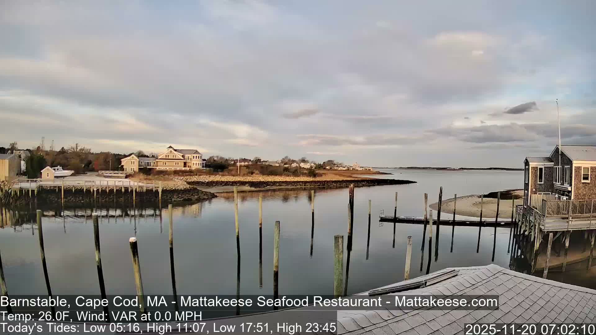 Cape Cod Live Cam - Barnstable, Massachusetts, USA
