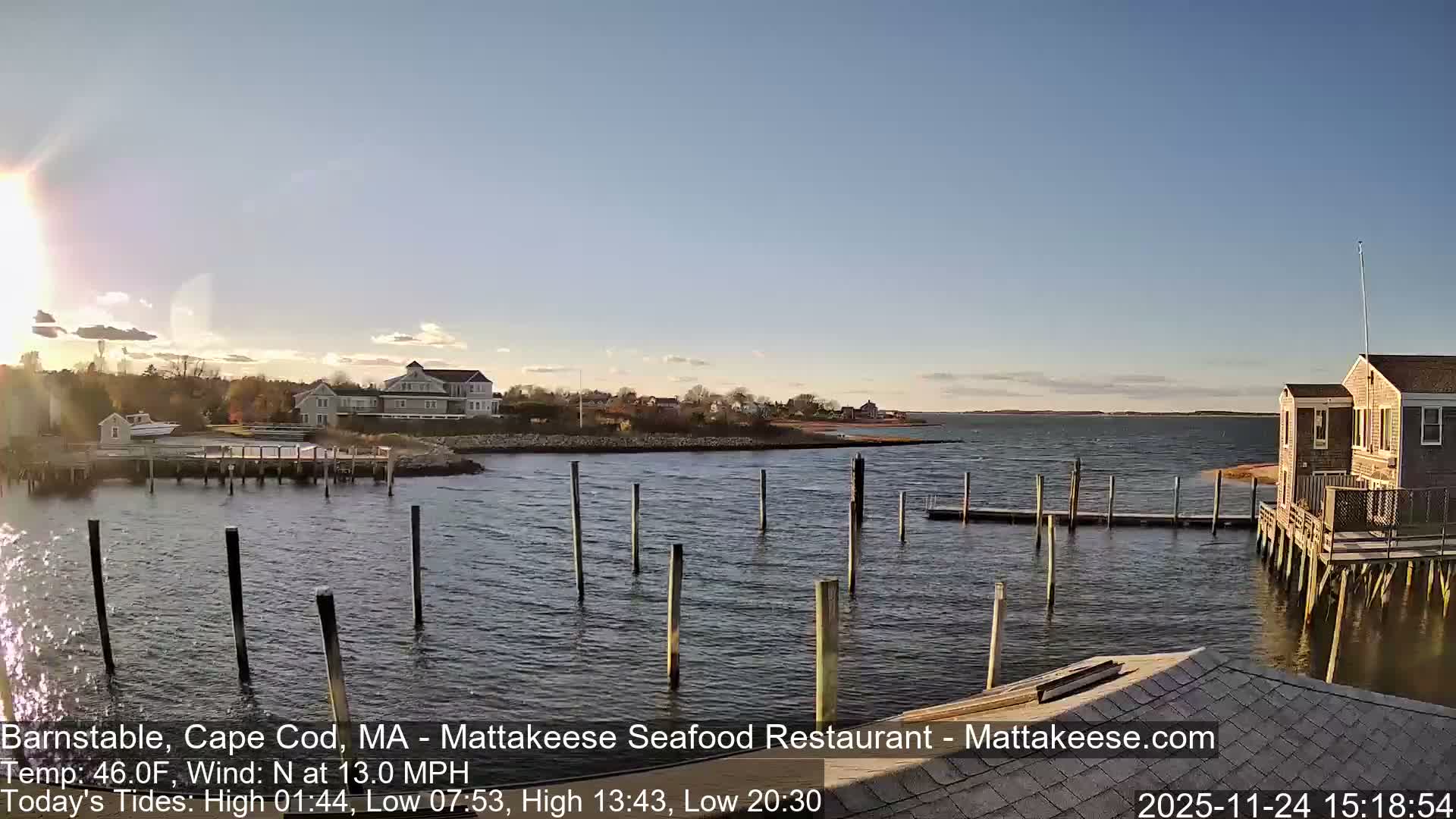 Cape Cod Live Cam - Barnstable, Massachusetts, USA