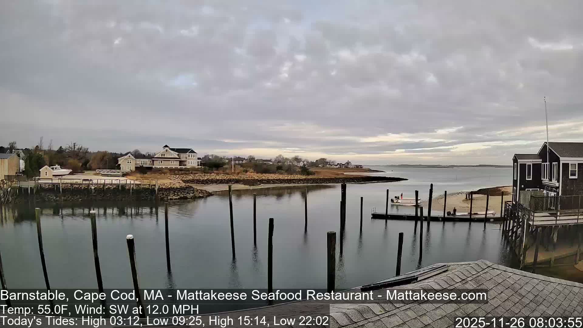 Cape Cod Live Cam - Barnstable, Massachusetts, USA