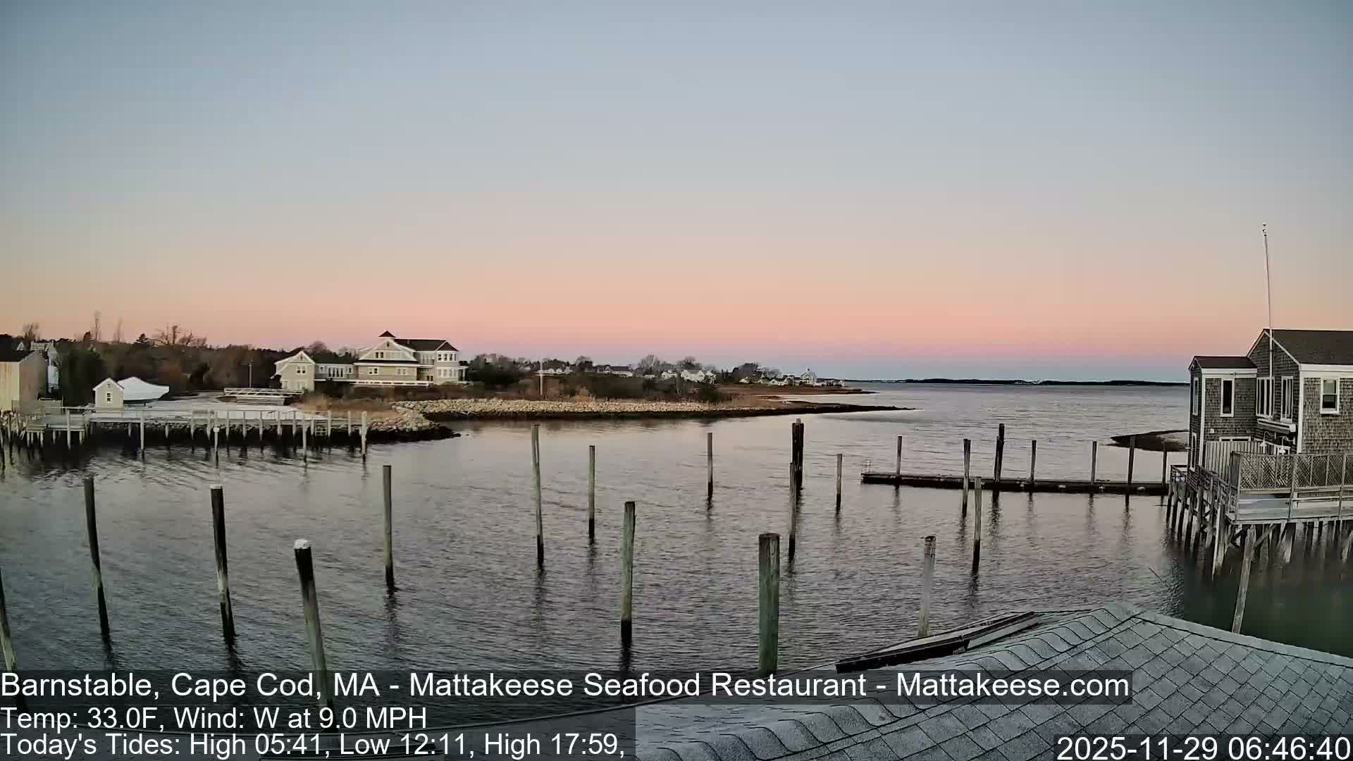 Cape Cod Live Cam - Barnstable, Massachusetts, USA