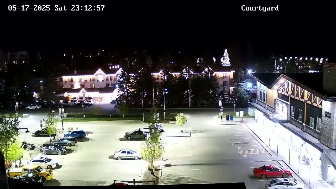 Canmore City Skyline & Alberta Rocky Mountains View Live Cam -  Canmore, Alberta's Rockies, Alberta, Canada