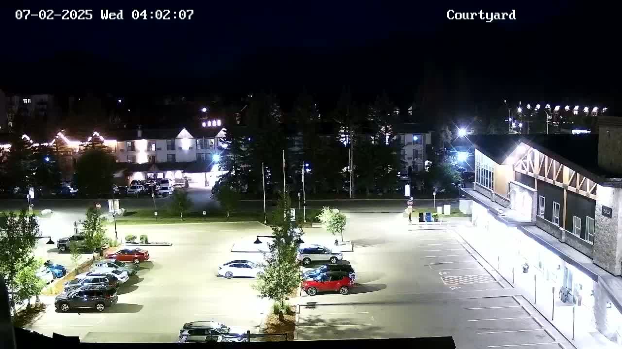 Canmore City Skyline & Alberta Rocky Mountains View Live Cam -  Canmore, Alberta's Rockies, Alberta, Canada