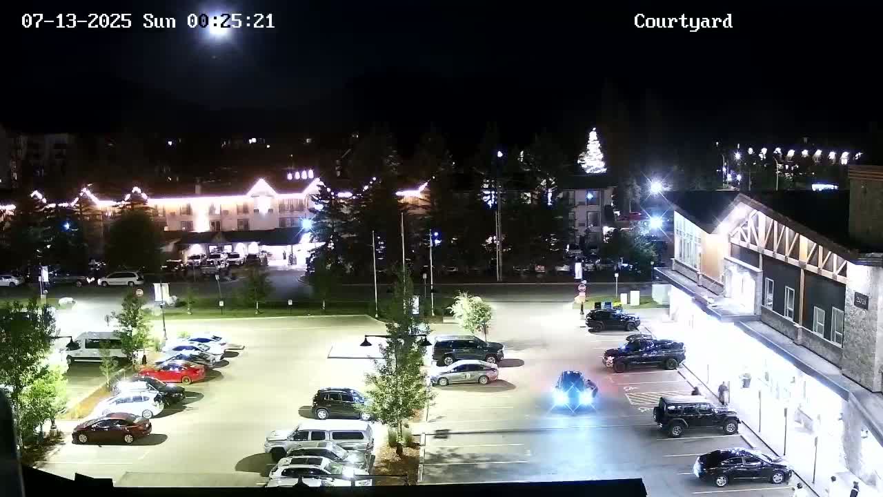 Canmore City Skyline & Alberta Rocky Mountains View Live Cam -  Canmore, Alberta's Rockies, Alberta, Canada