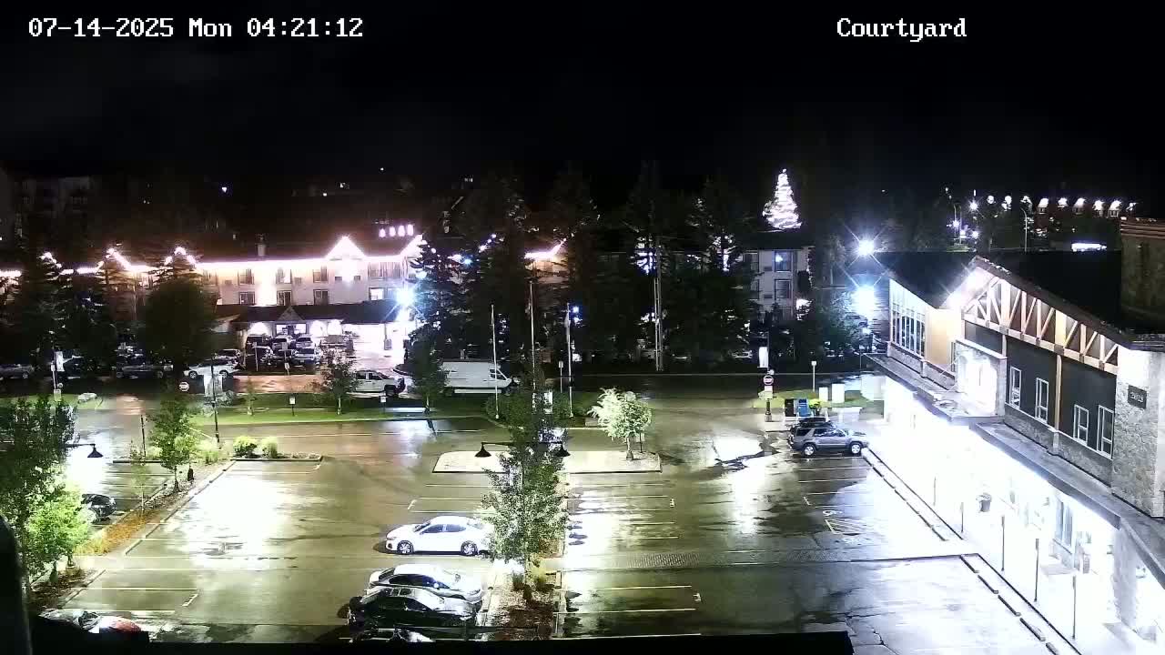 Canmore City Skyline & Alberta Rocky Mountains View Live Cam -  Canmore, Alberta's Rockies, Alberta, Canada