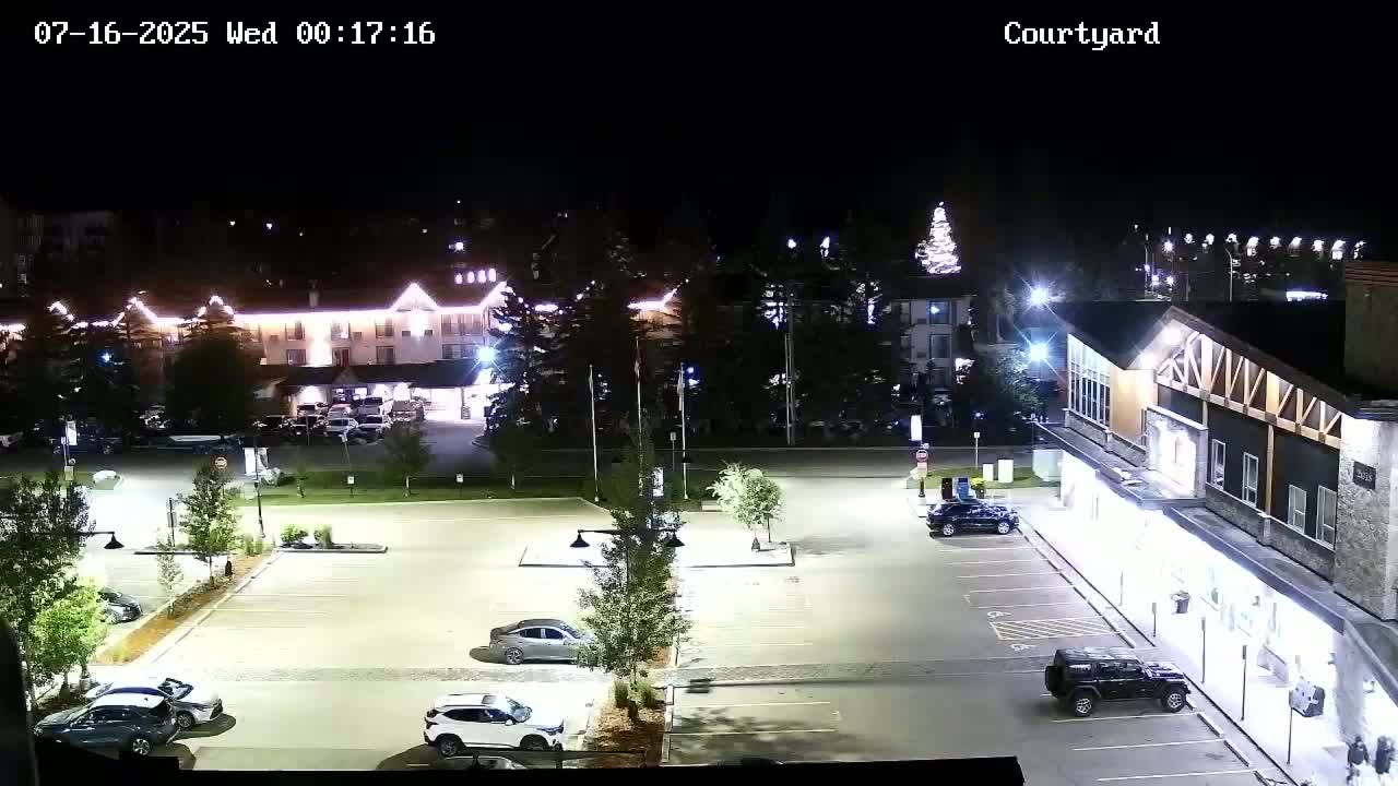 Canmore City Skyline & Alberta Rocky Mountains View Live Cam -  Canmore, Alberta's Rockies, Alberta, Canada