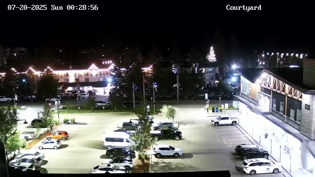 Canmore City Skyline & Alberta Rocky Mountains View Live Cam -  Canmore, Alberta's Rockies, Alberta, Canada
