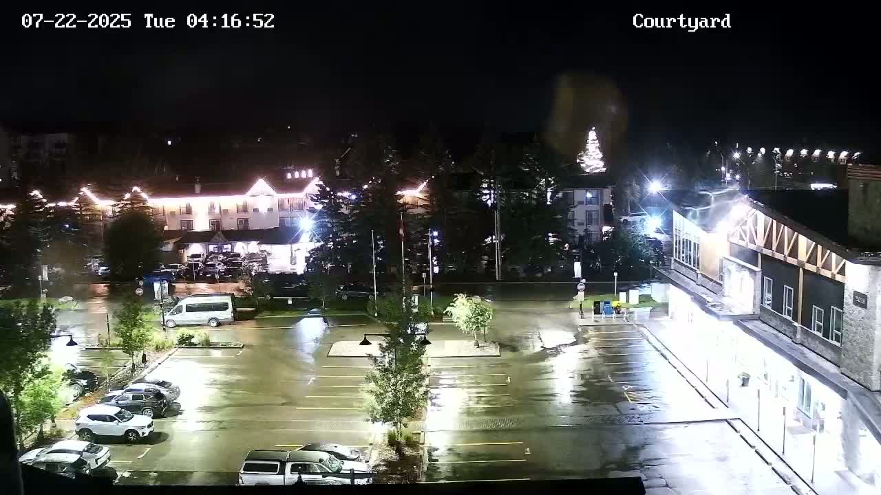 Canmore City Skyline & Alberta Rocky Mountains View Live Cam -  Canmore, Alberta's Rockies, Alberta, Canada