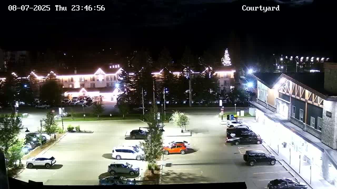 Canmore City Skyline & Alberta Rocky Mountains View Live Cam -  Canmore, Alberta's Rockies, Alberta, Canada