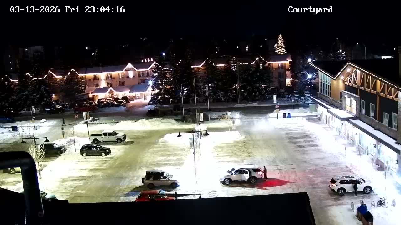 Canmore City Skyline & Alberta Rocky Mountains View Live Cam -  Canmore, Alberta's Rockies, Alberta, Canada
